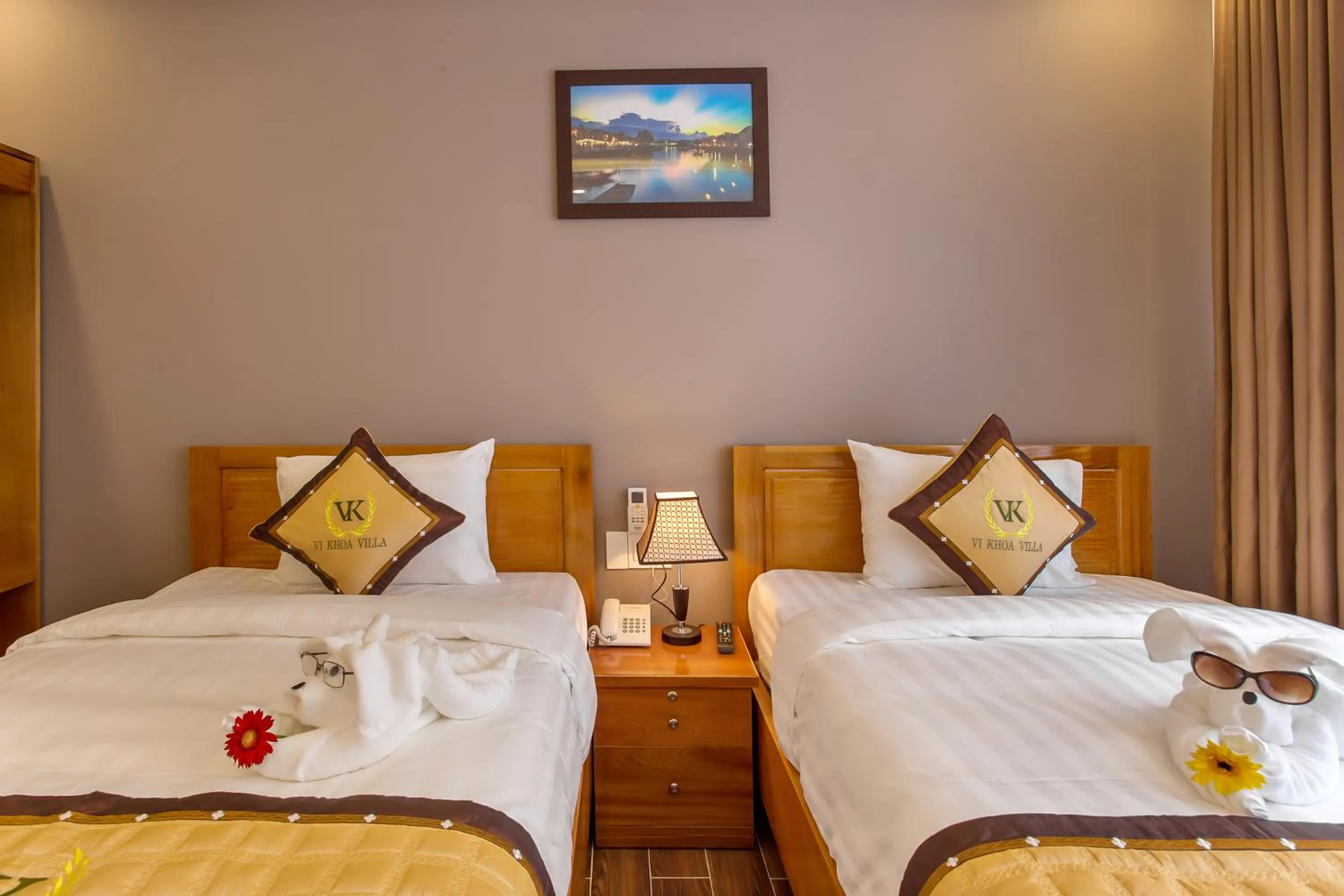 Bedroom, Bed in Hoi An Vi Khoa Villa