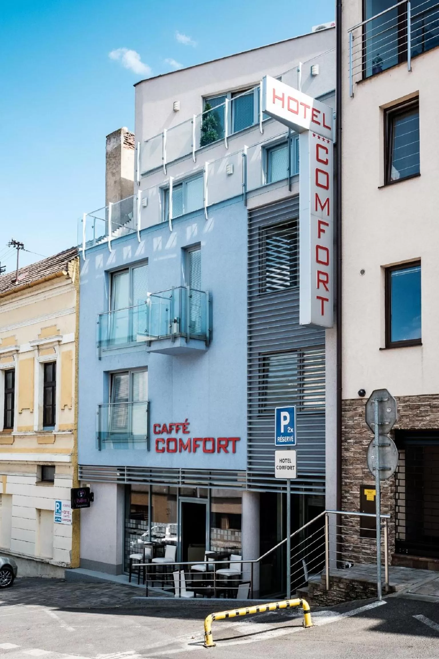Facade/entrance in Hotel Comfort with free Wellness and Fitness Centrum