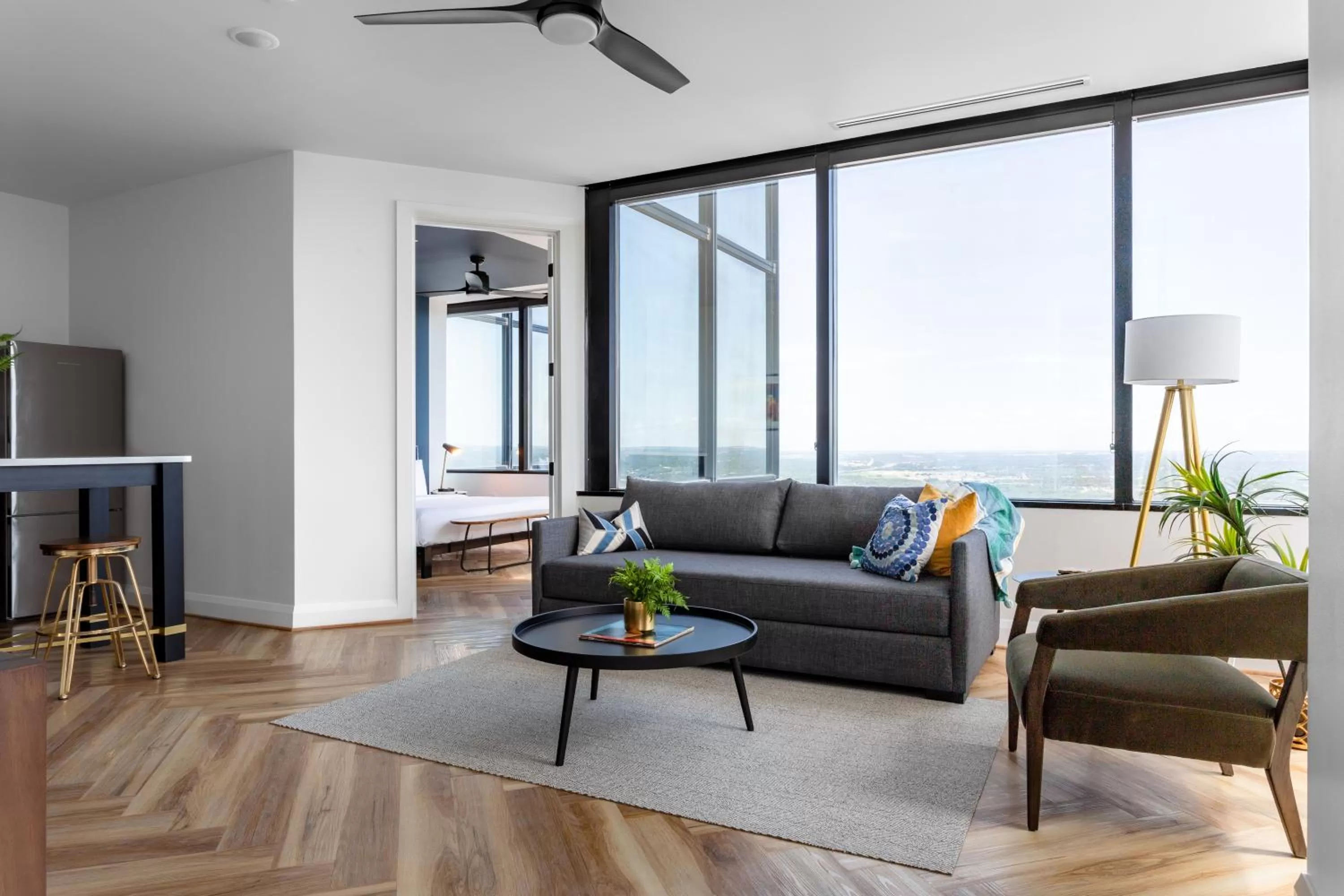 Living room in Mint House Dallas - Downtown