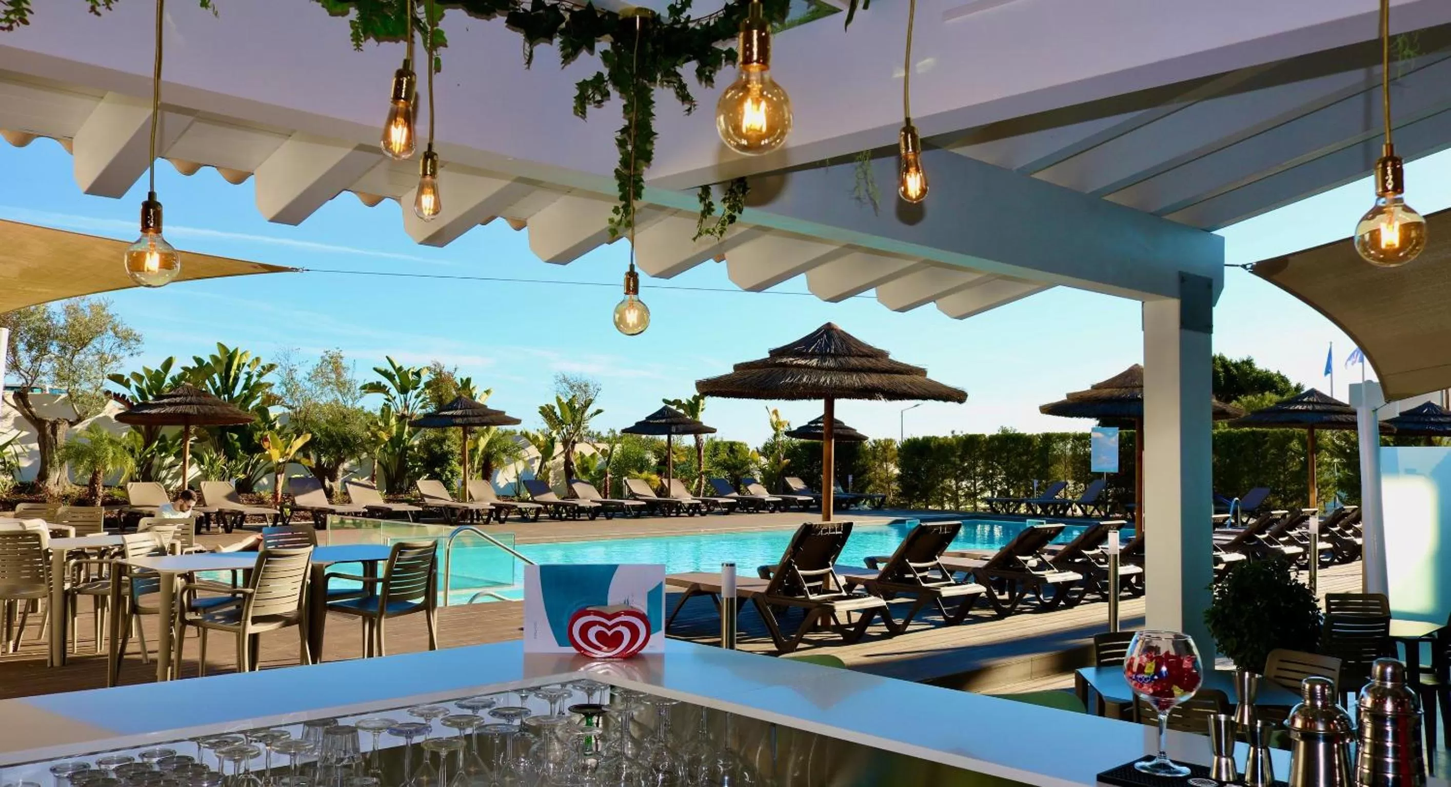 Swimming pool in Lagos Atlantic Hotel