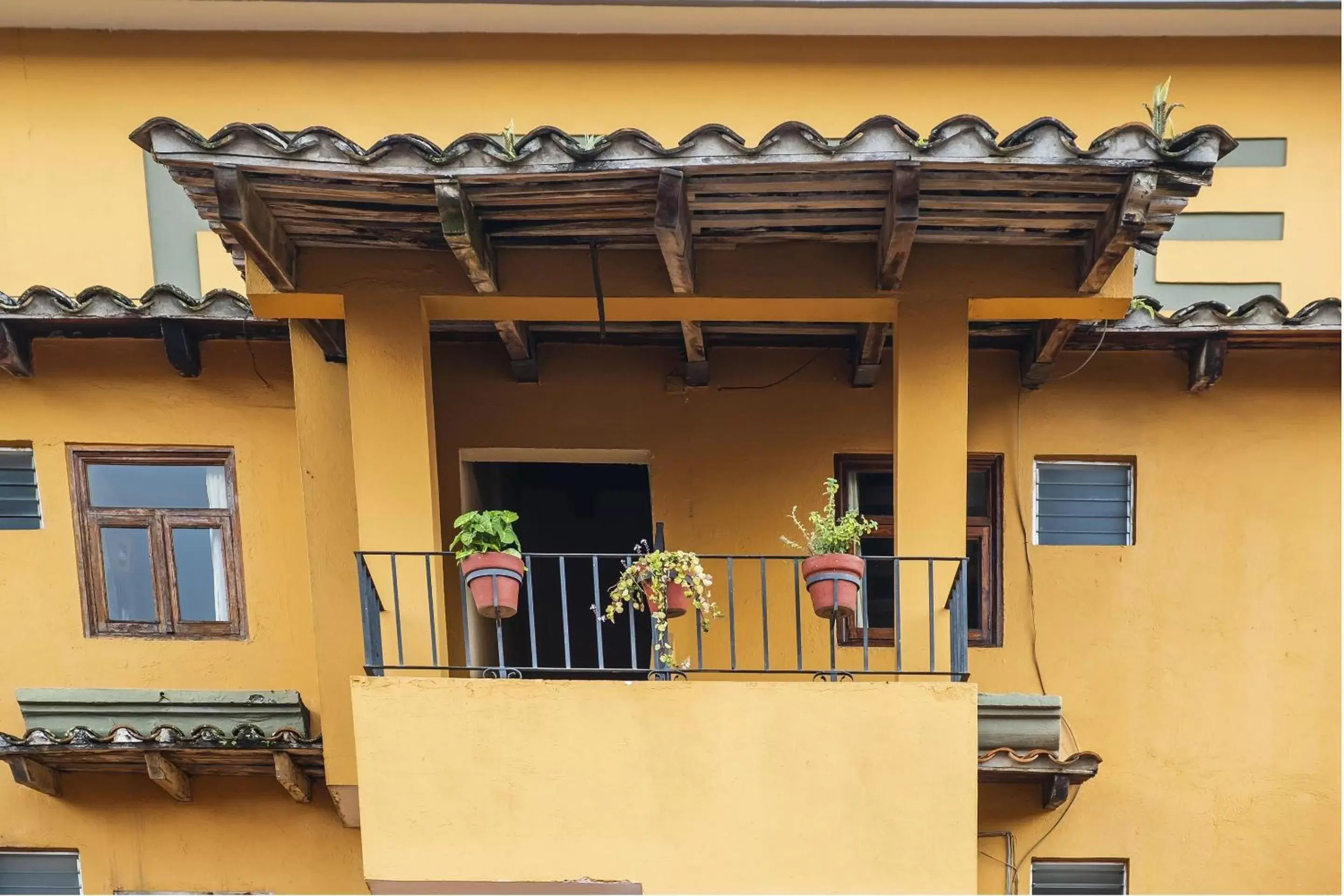 Balcony/Terrace in Capital O Hotel Central, Xalapa