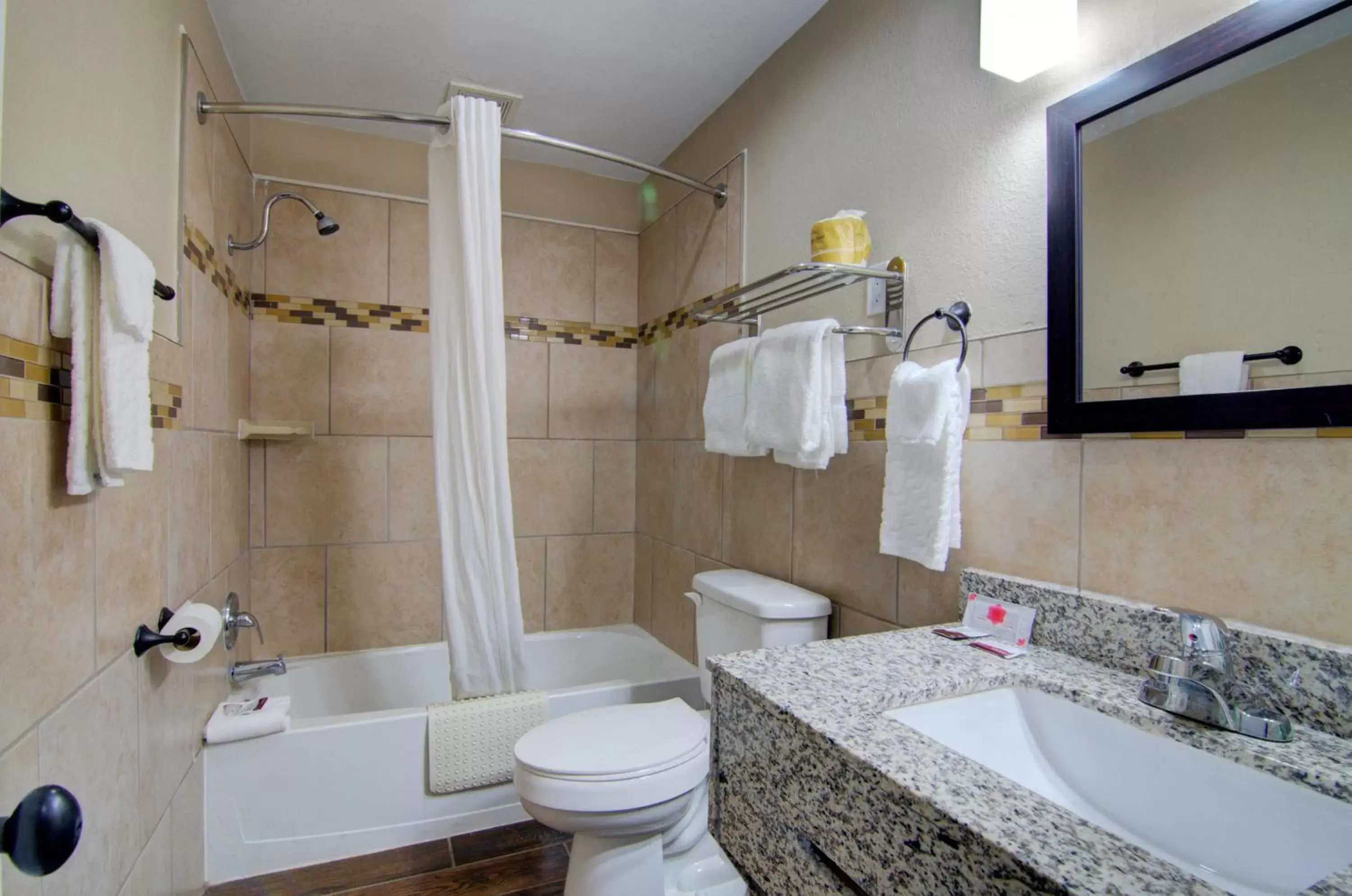 Bathroom in Westbridge Inn & Suites