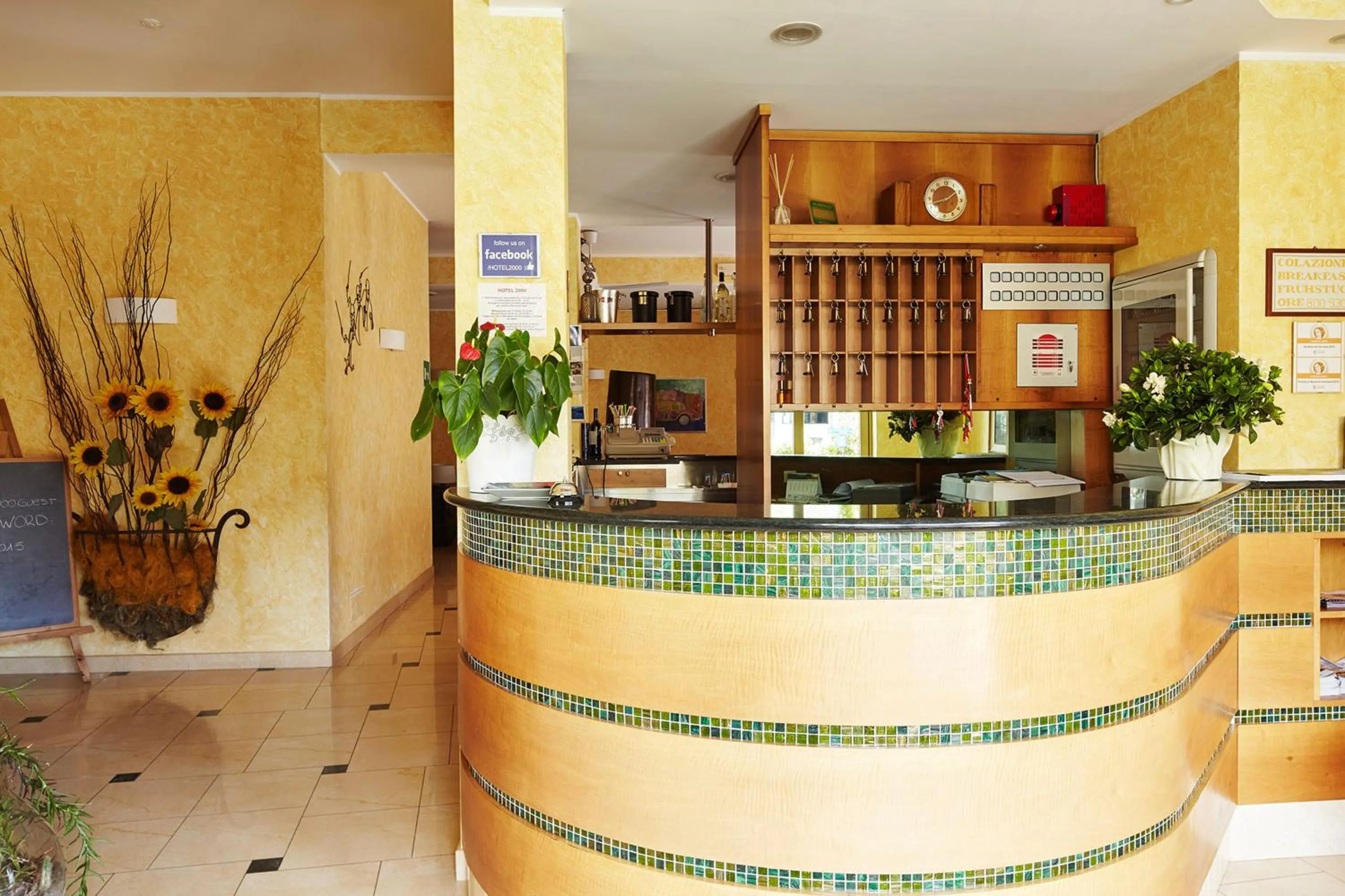 Lobby or reception in Hotel 2000