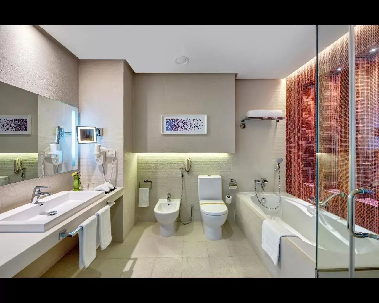 Bathroom in The Act Hotel Sharjah