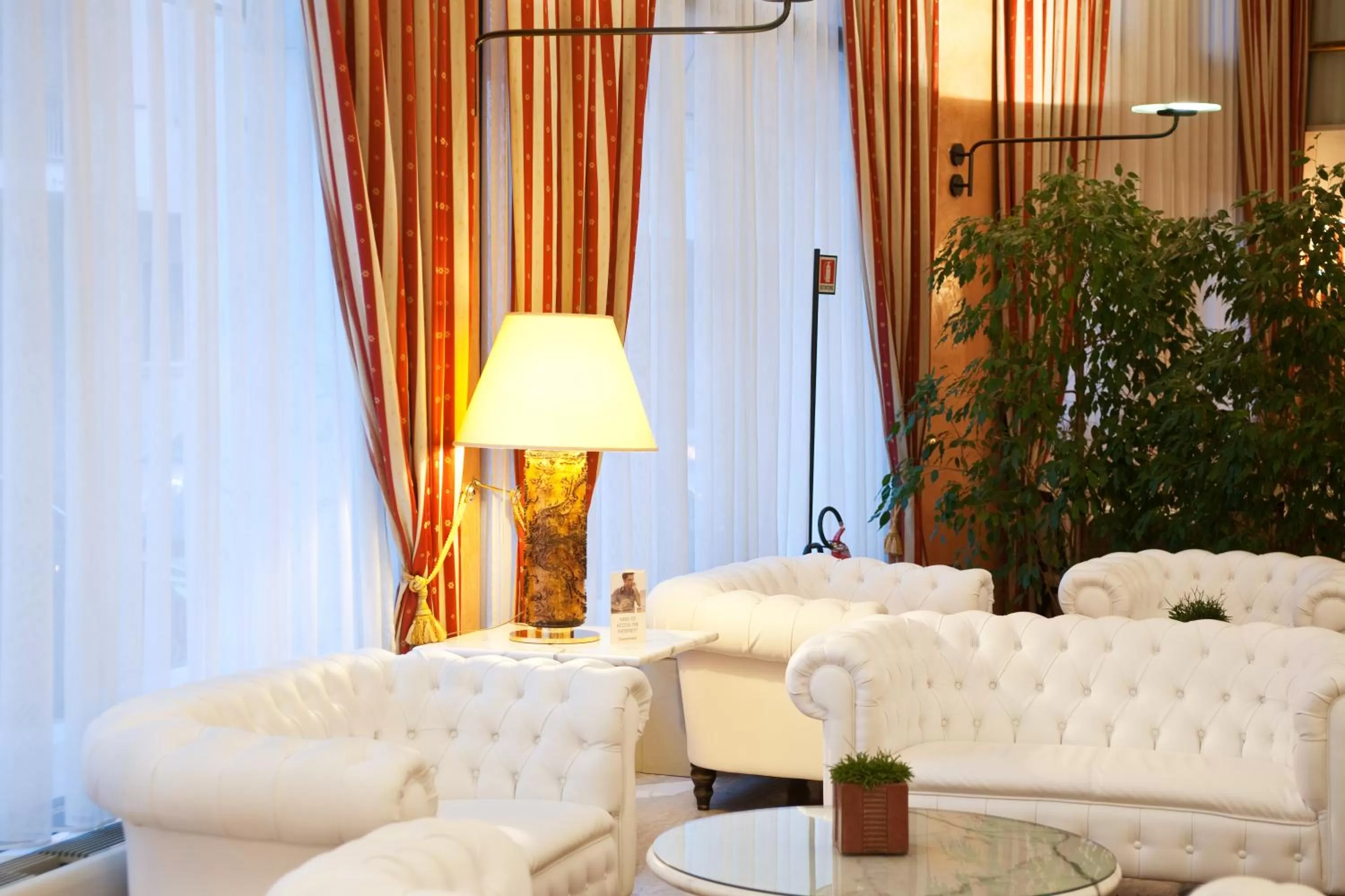 Lobby or reception in Hotel Giberti & Spa