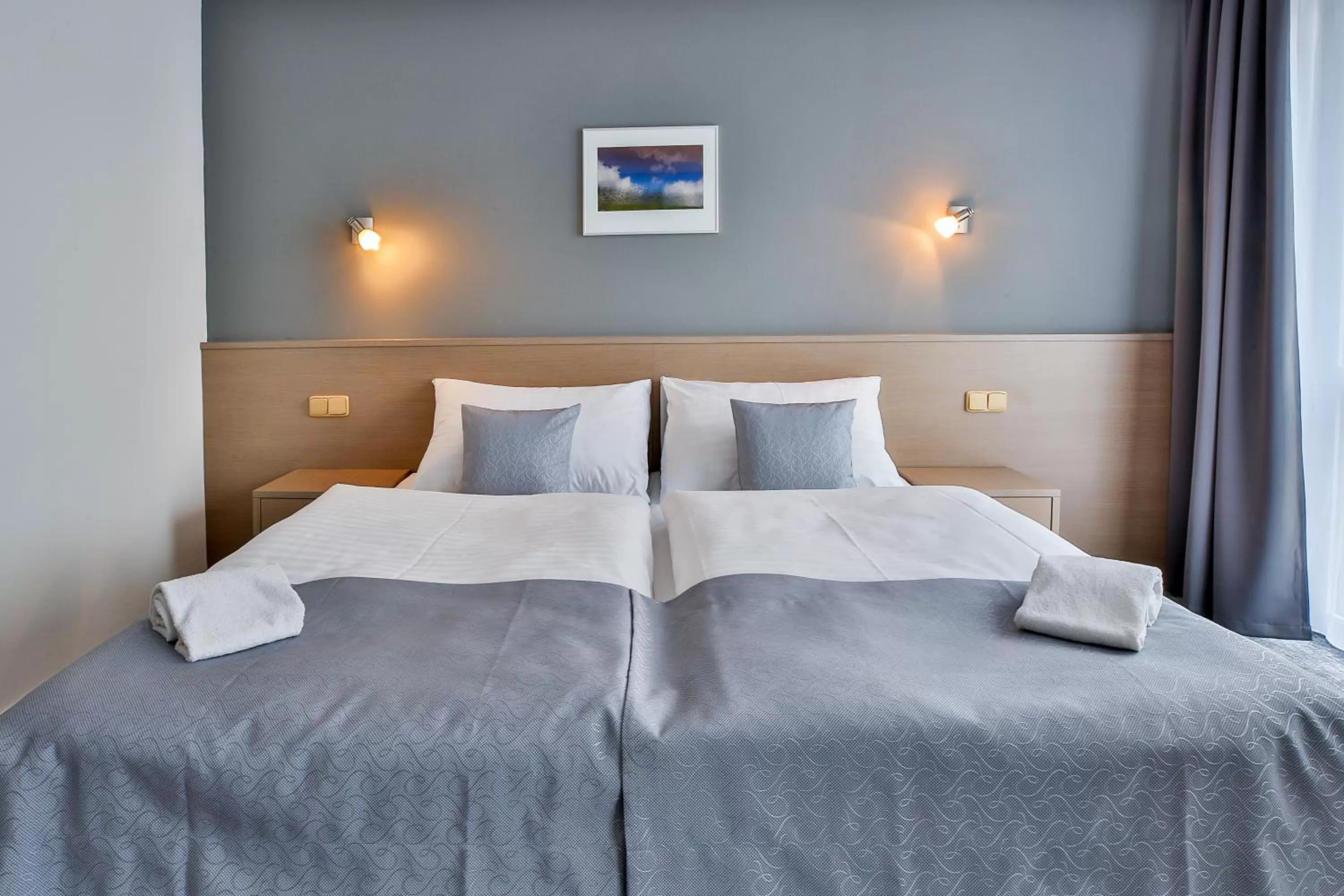 Bed in LH Parkhotel Hluboka Nad Vltavou Congress & Wellness