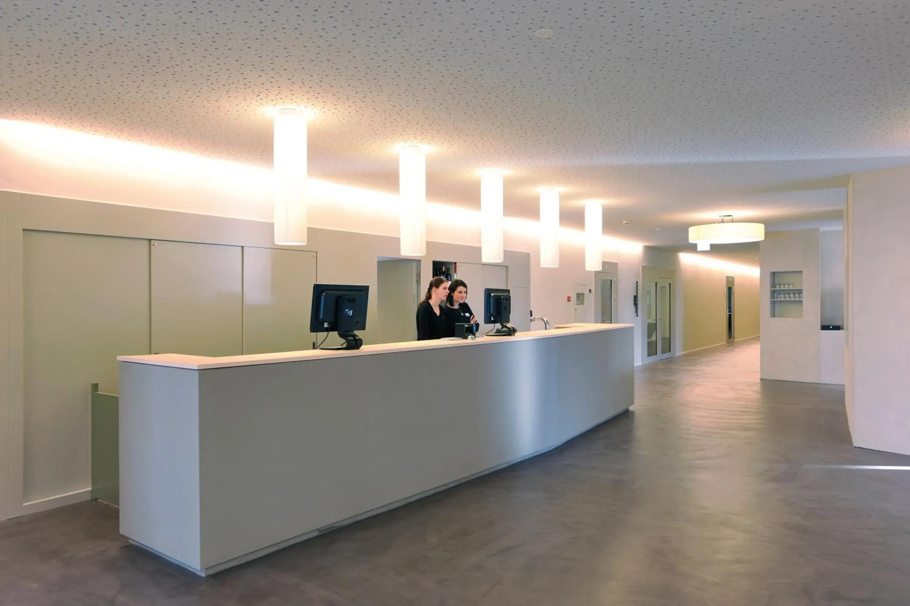 Lobby or reception in St. Moritz Youth Hostel