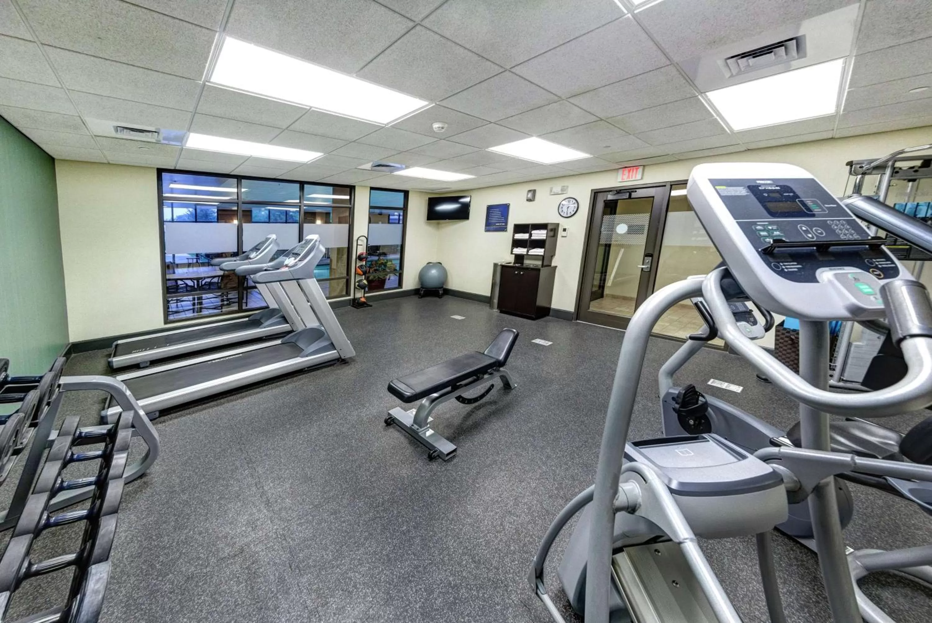 Fitness centre/facilities in Hampton Inn & Suites Chadds Ford