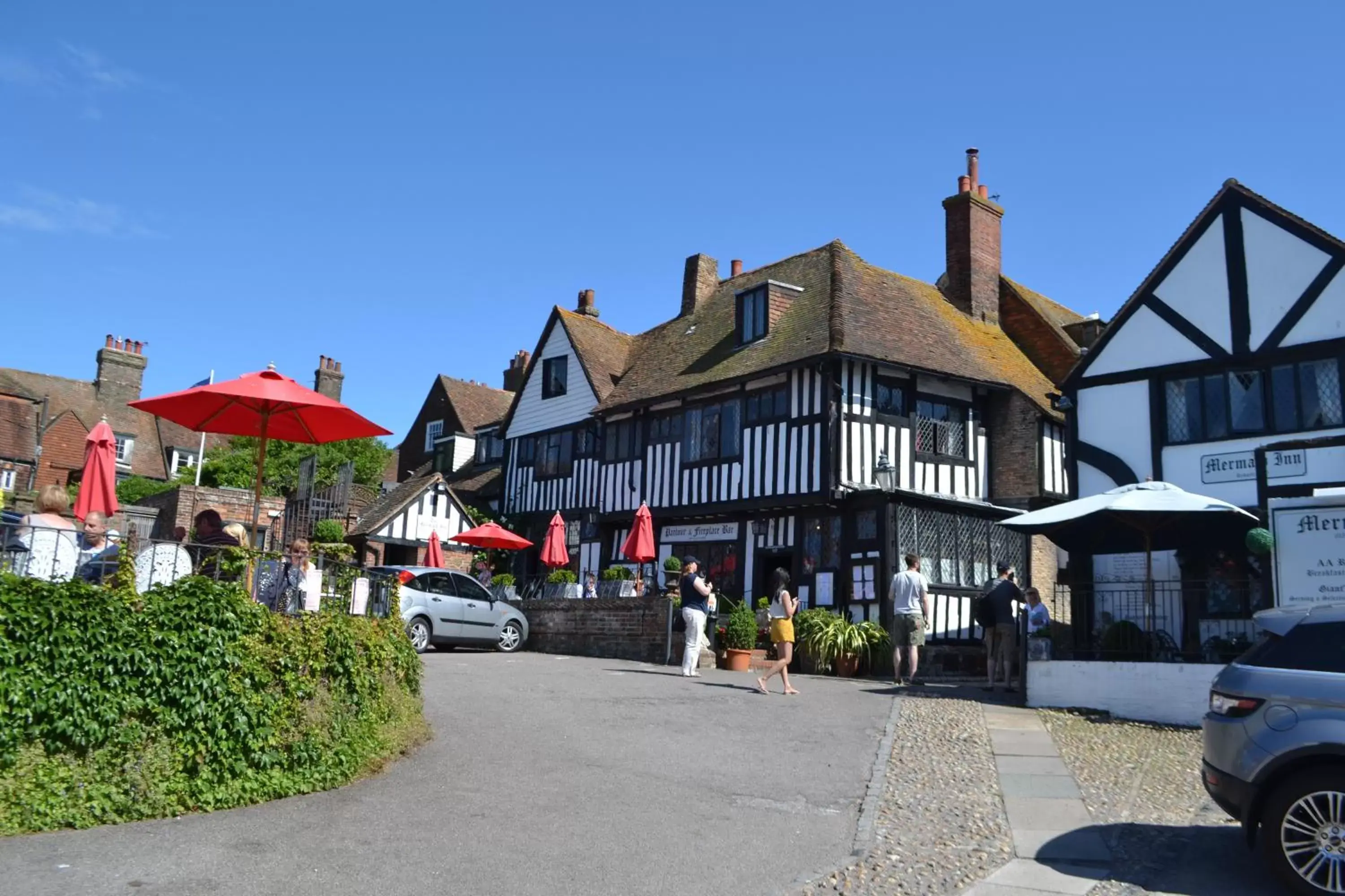 Balcony/Terrace, Property Building in Mermaid Inn