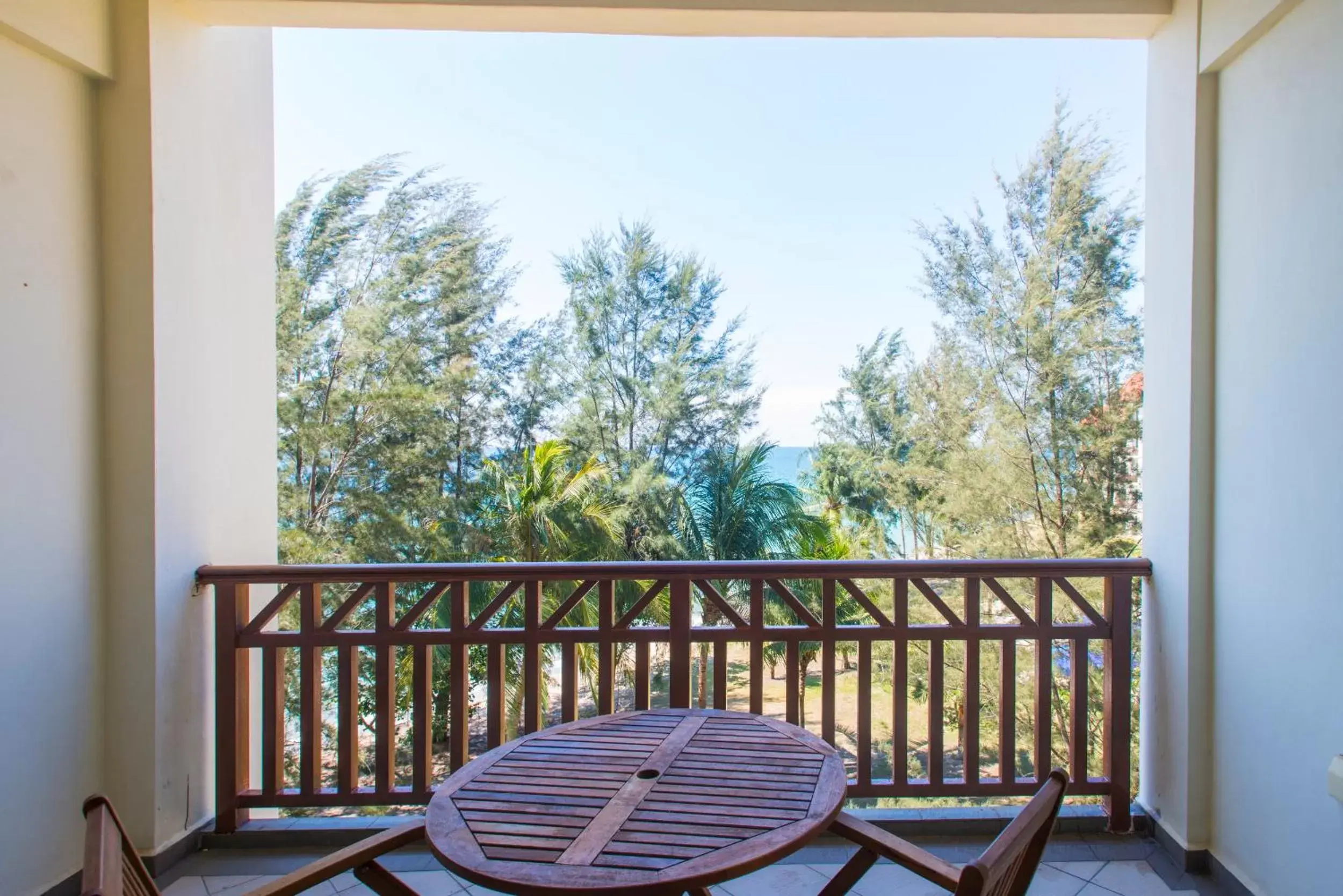 Patio in Sabah Beach Villas & Suites