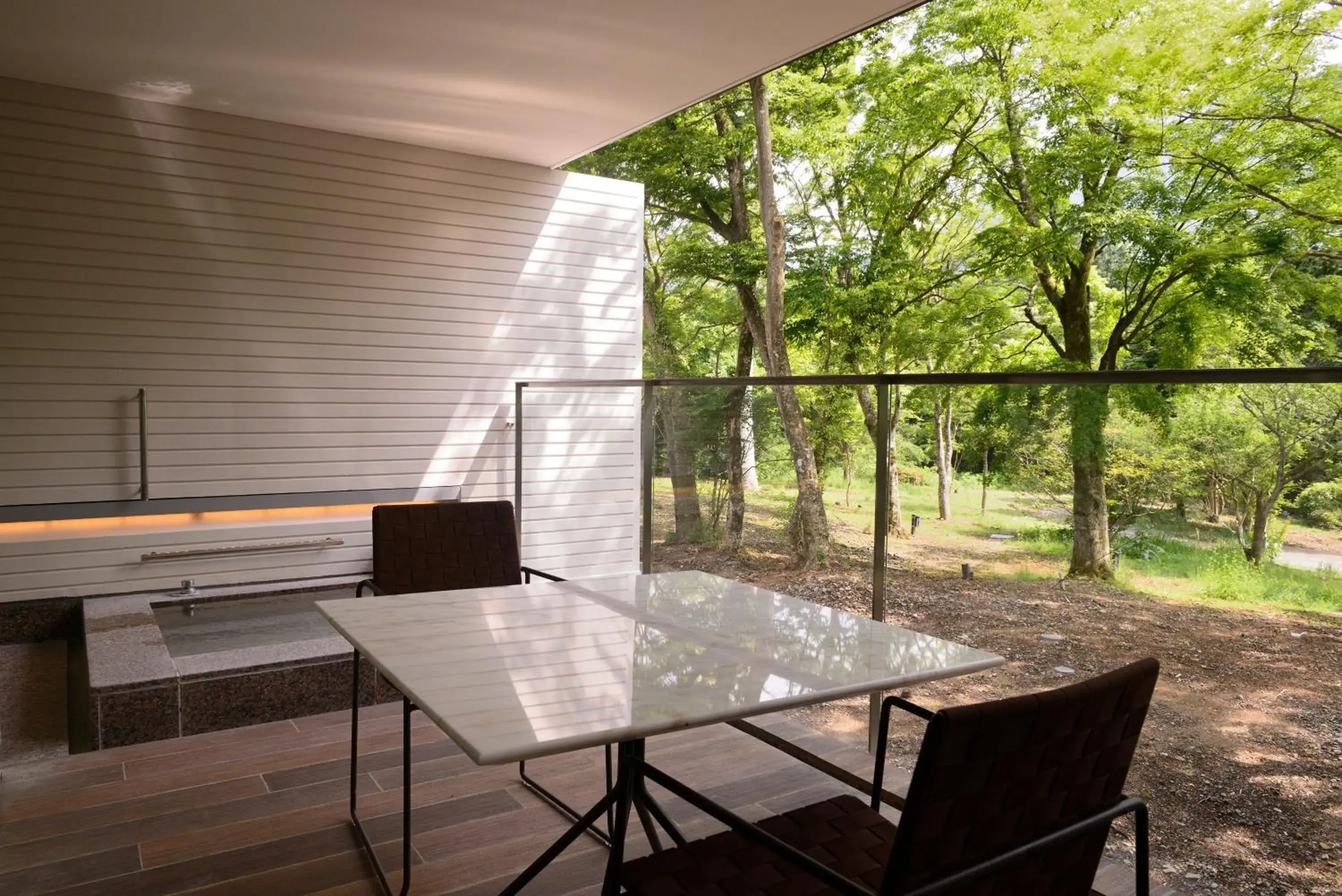 Balcony/Terrace in Hakone Highland Hotel