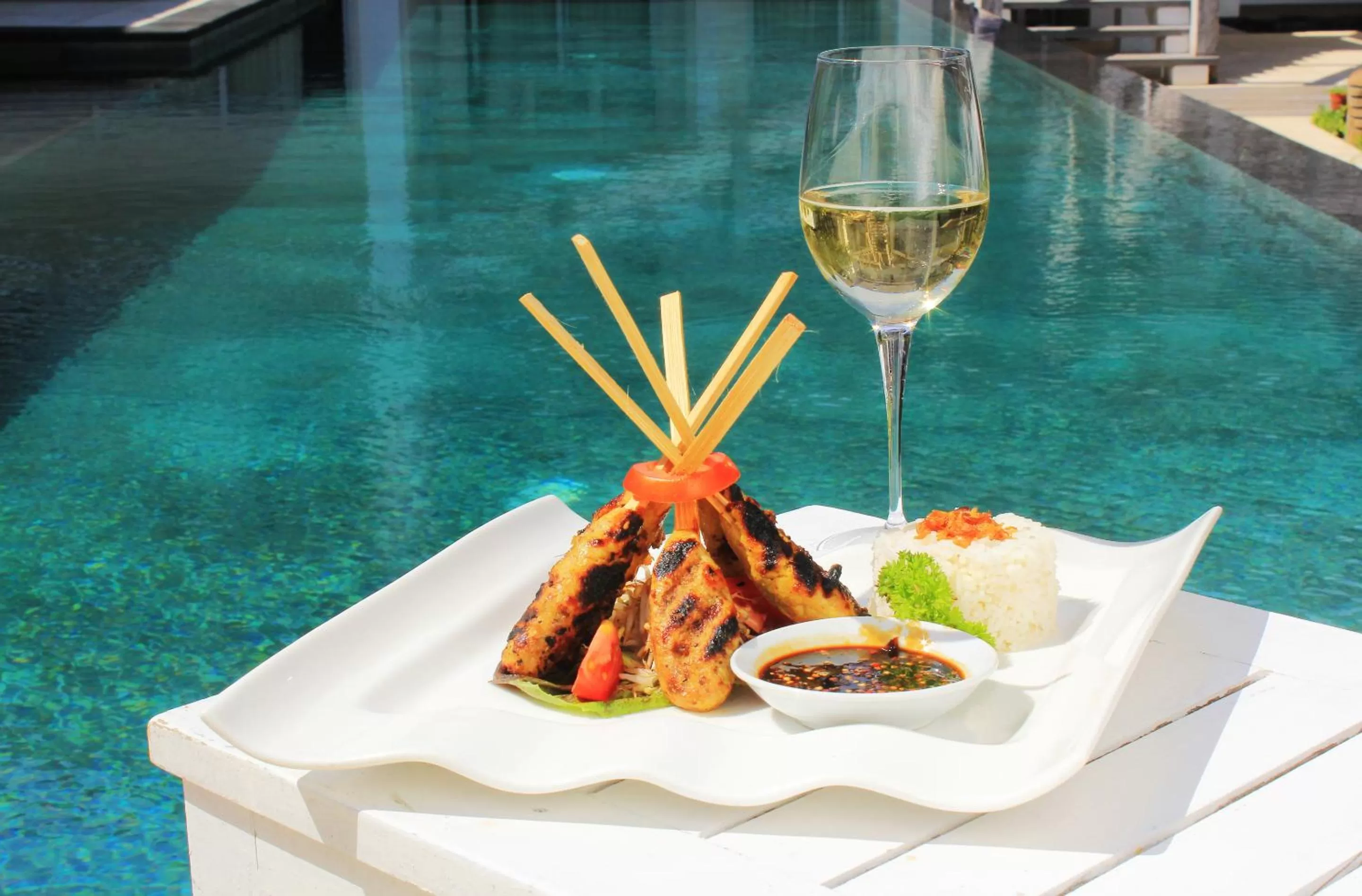 Dinner in The Trawangan Resort