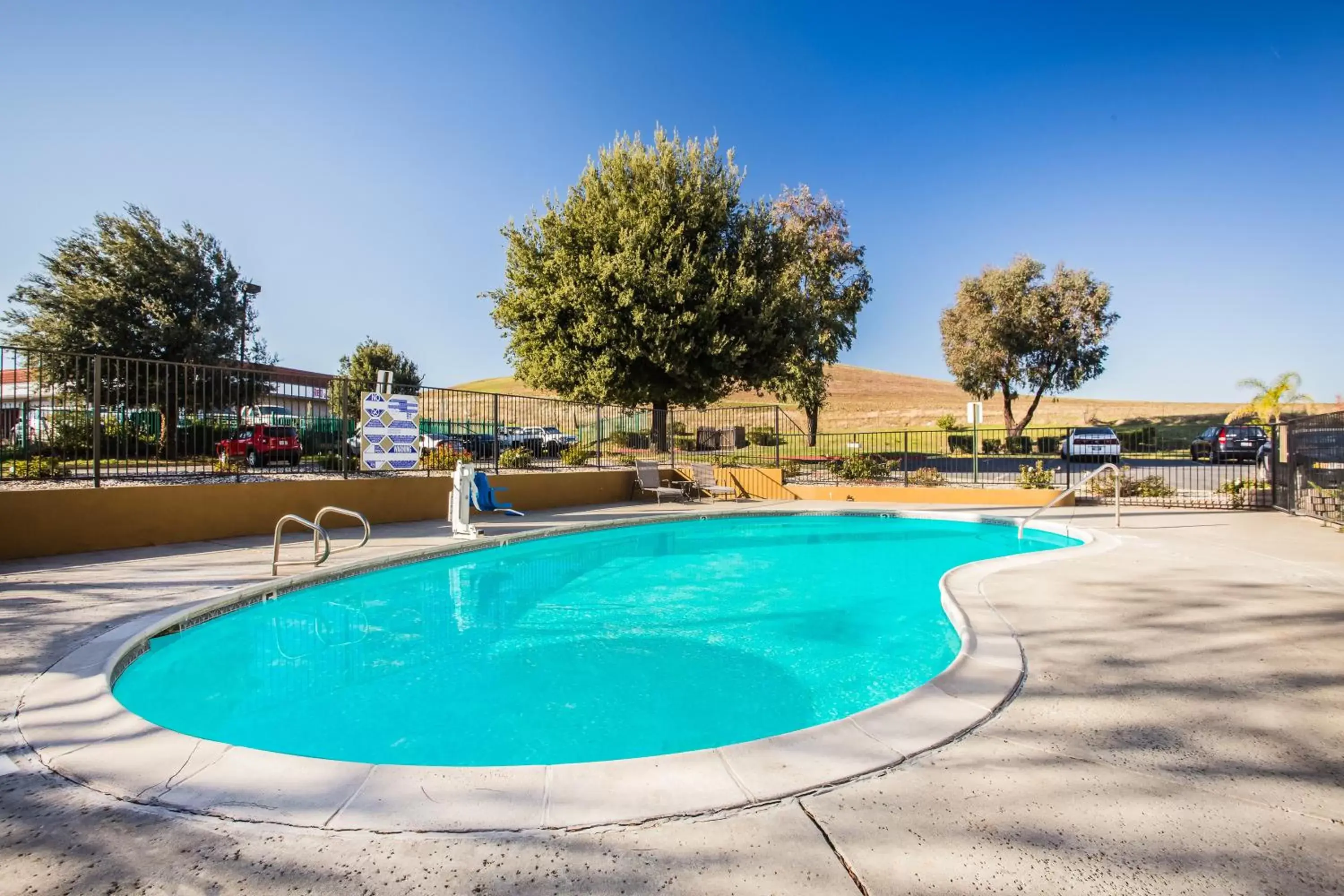 Swimming pool in Super 8 by Wyndham Vacaville Swimming pool in Super 8 by Wyndham Vacaville