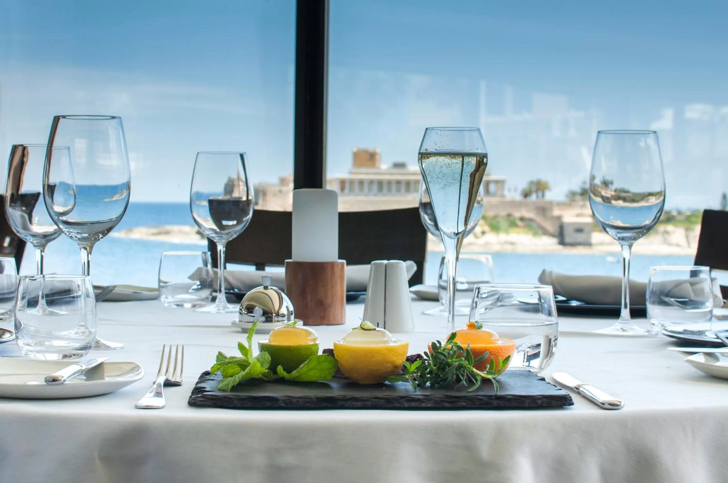 Restaurant/places to eat in Corinthia St George's Bay