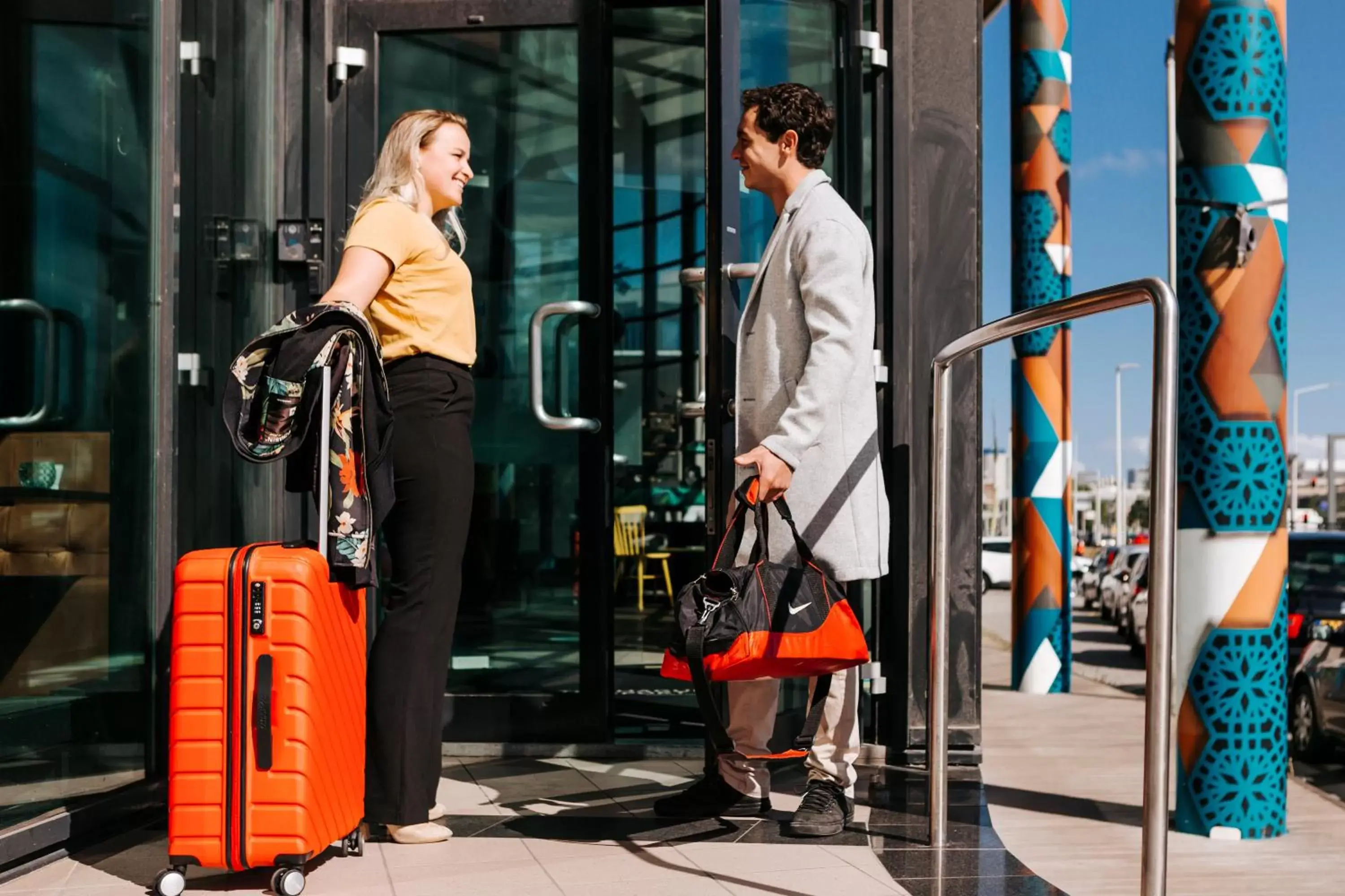 Property building in The Hague Teleport Hotel Property building in The Hague Teleport Hotel