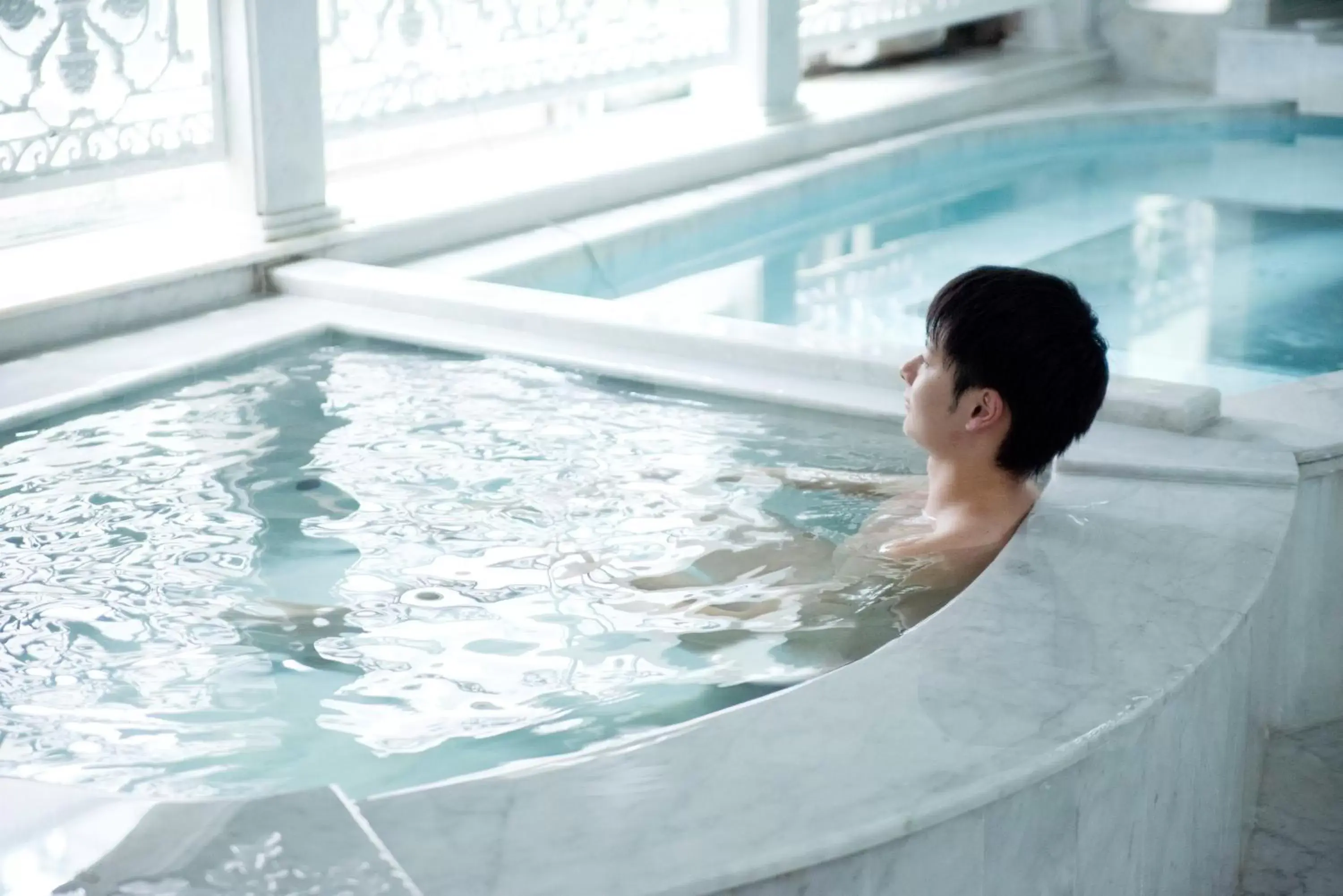 Public Bath, Swimming Pool in Shinjuku Kuyakusho-mae Capsule Hotel