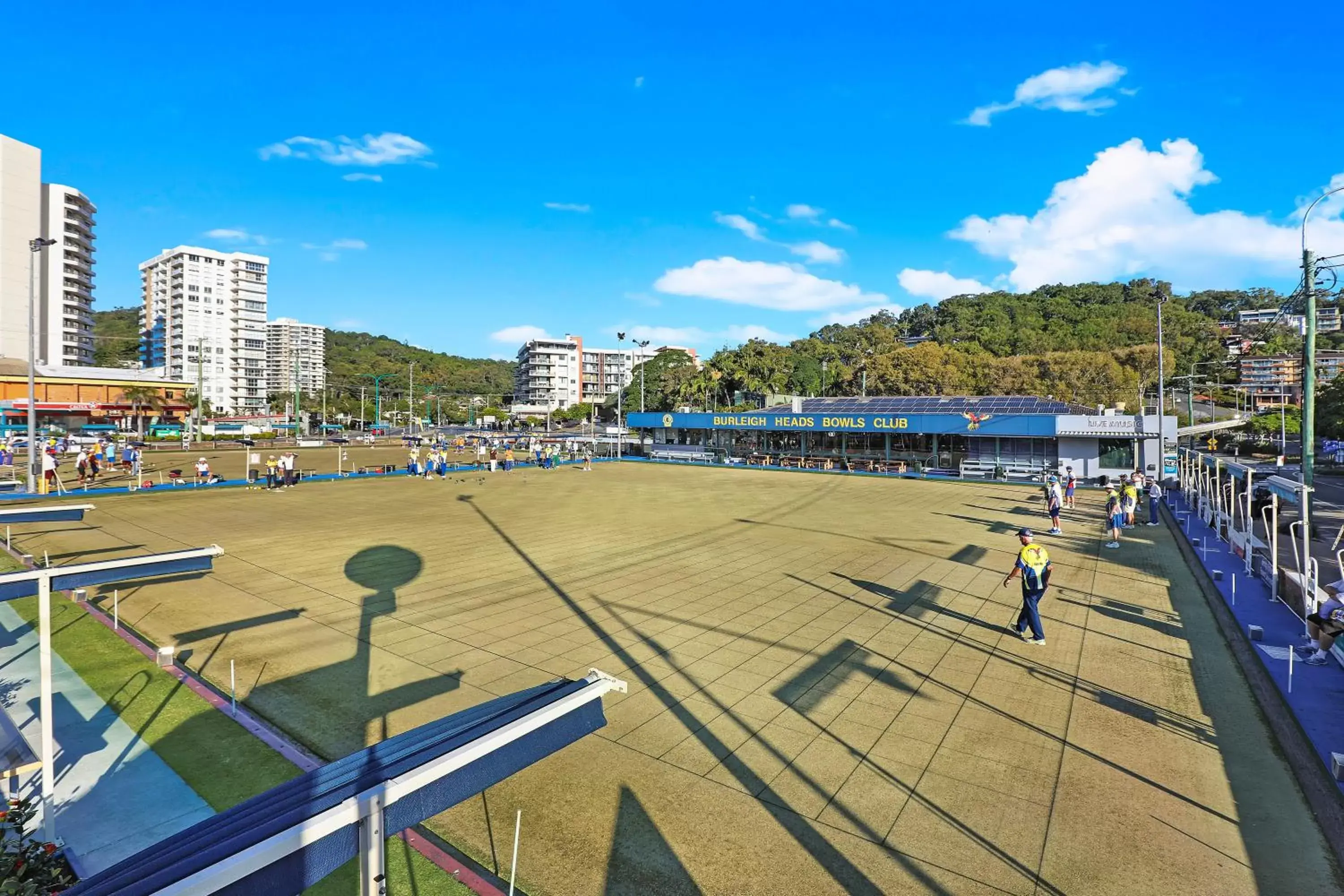 Bowling in Pacific Regis Beachfront Holiday Apartments