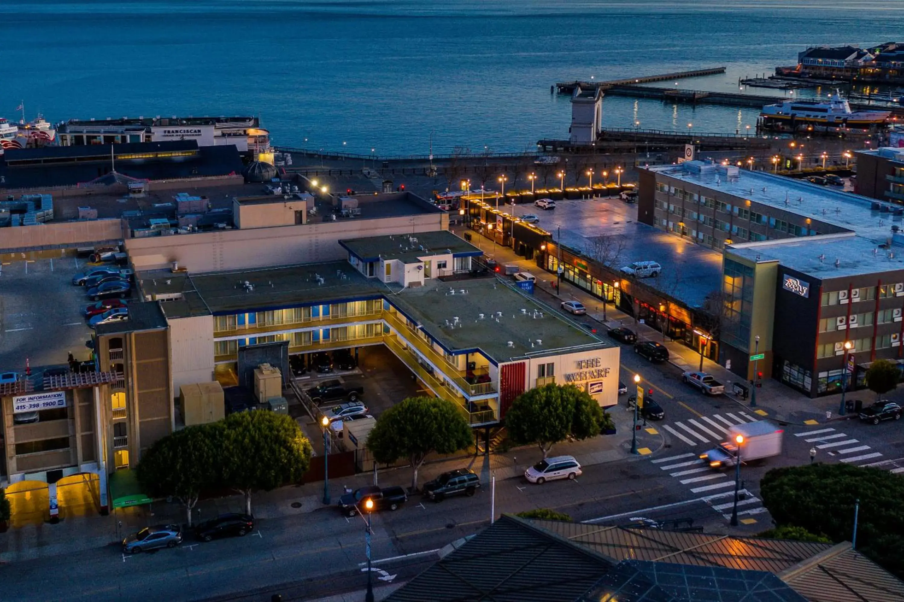 Bird's-eye View in The Wharf Inn