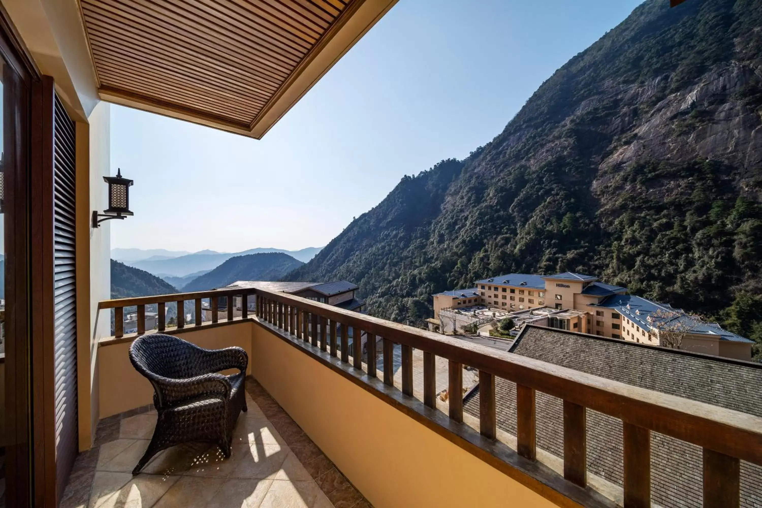 Balcony/Terrace in Hilton Sanqingshan Resort