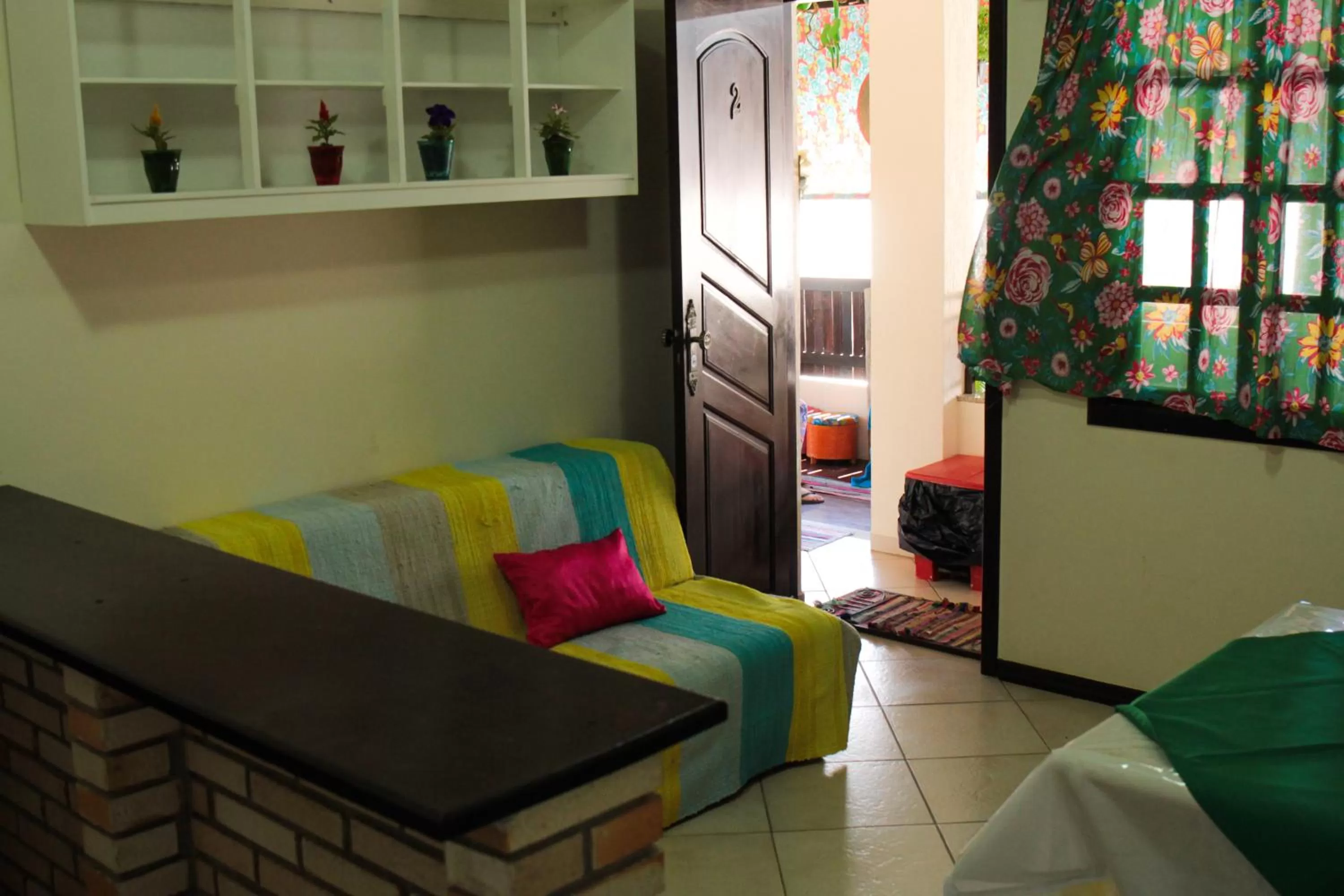 Bed in Pousada OceAnas Frente Mar Estaleiro