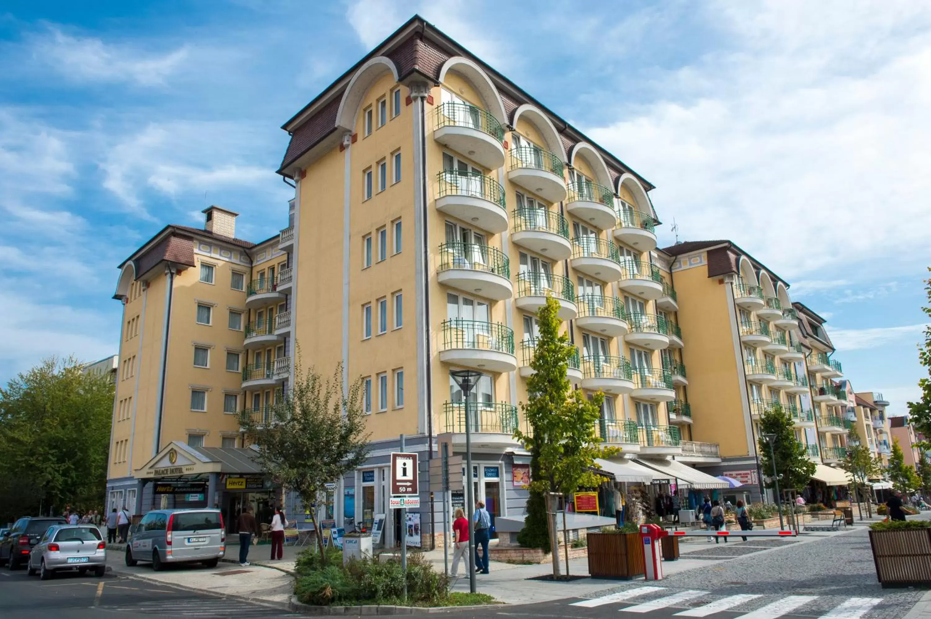 Property Building in Palace Hotel Hévíz