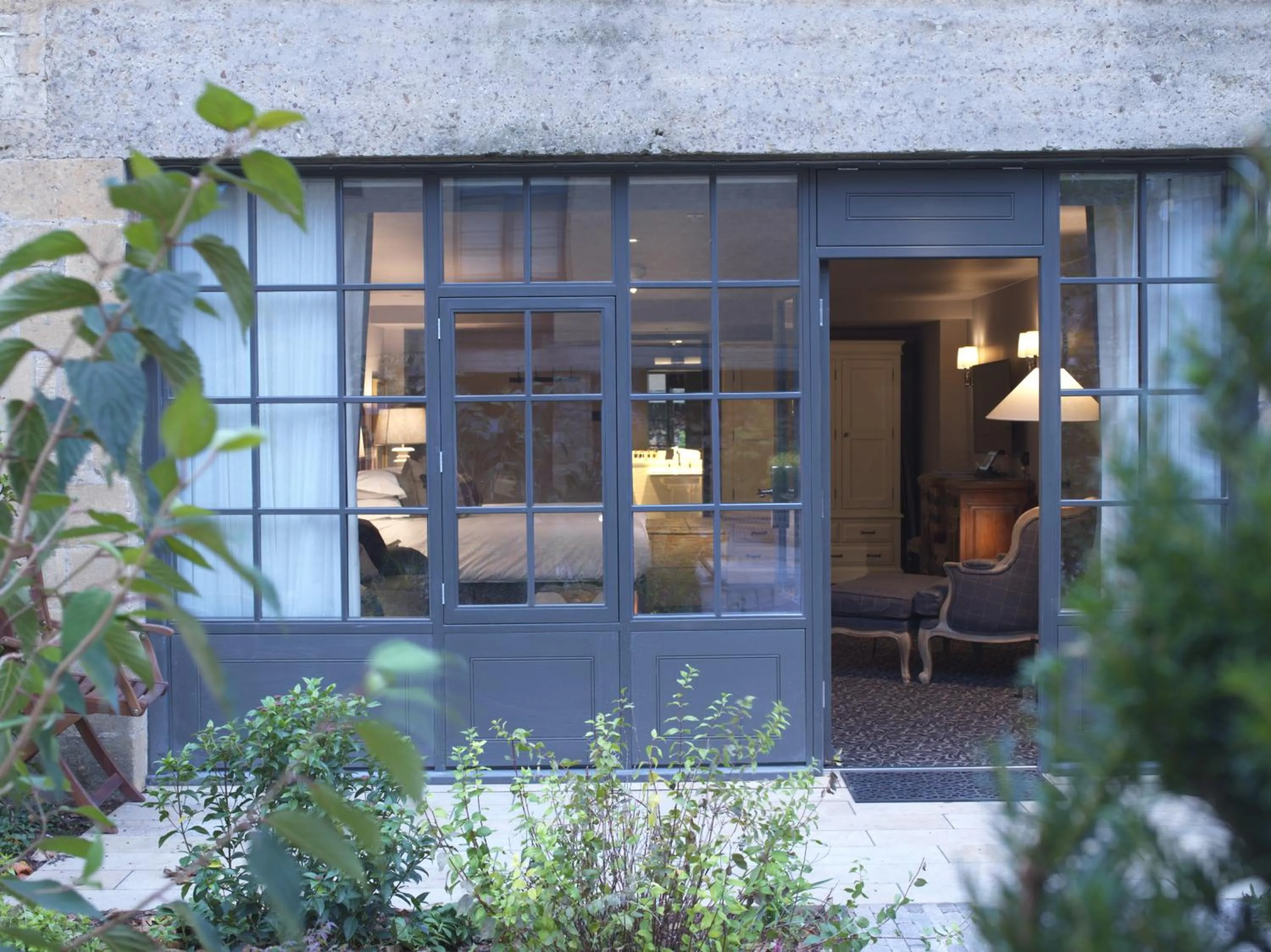Patio in The Lygon Arms - an Iconic Luxury Hotel