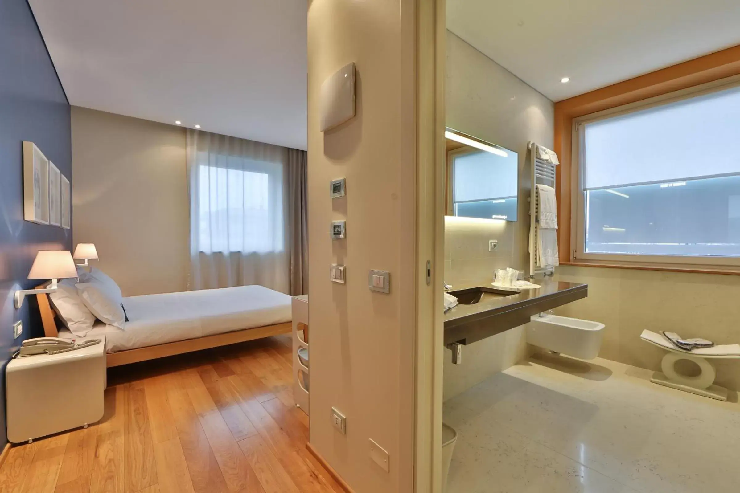 Photo of the whole room, Bathroom in Best Western Plus Hotel Bologna