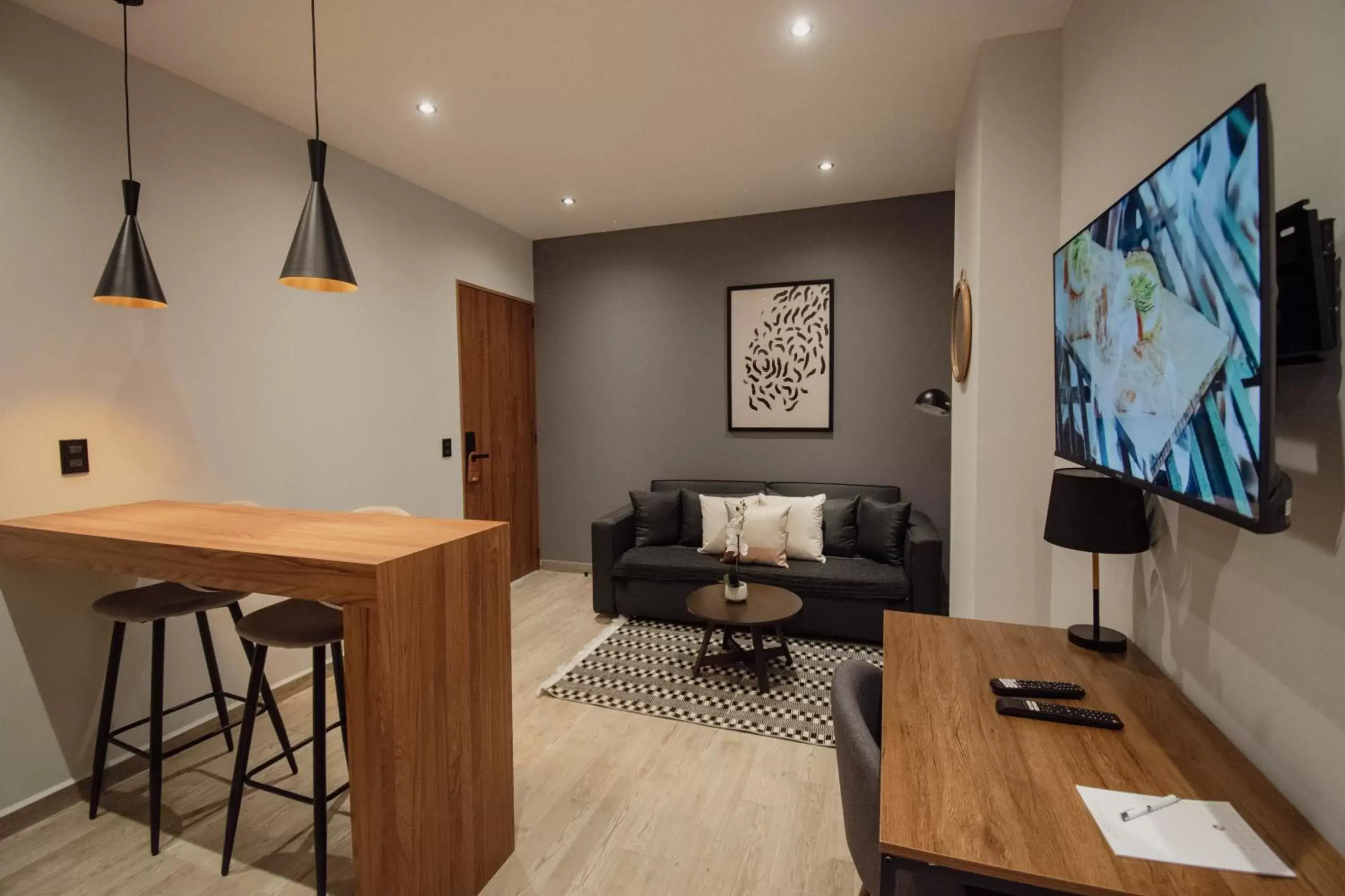 TV and multimedia, Seating Area in Punto Lofts