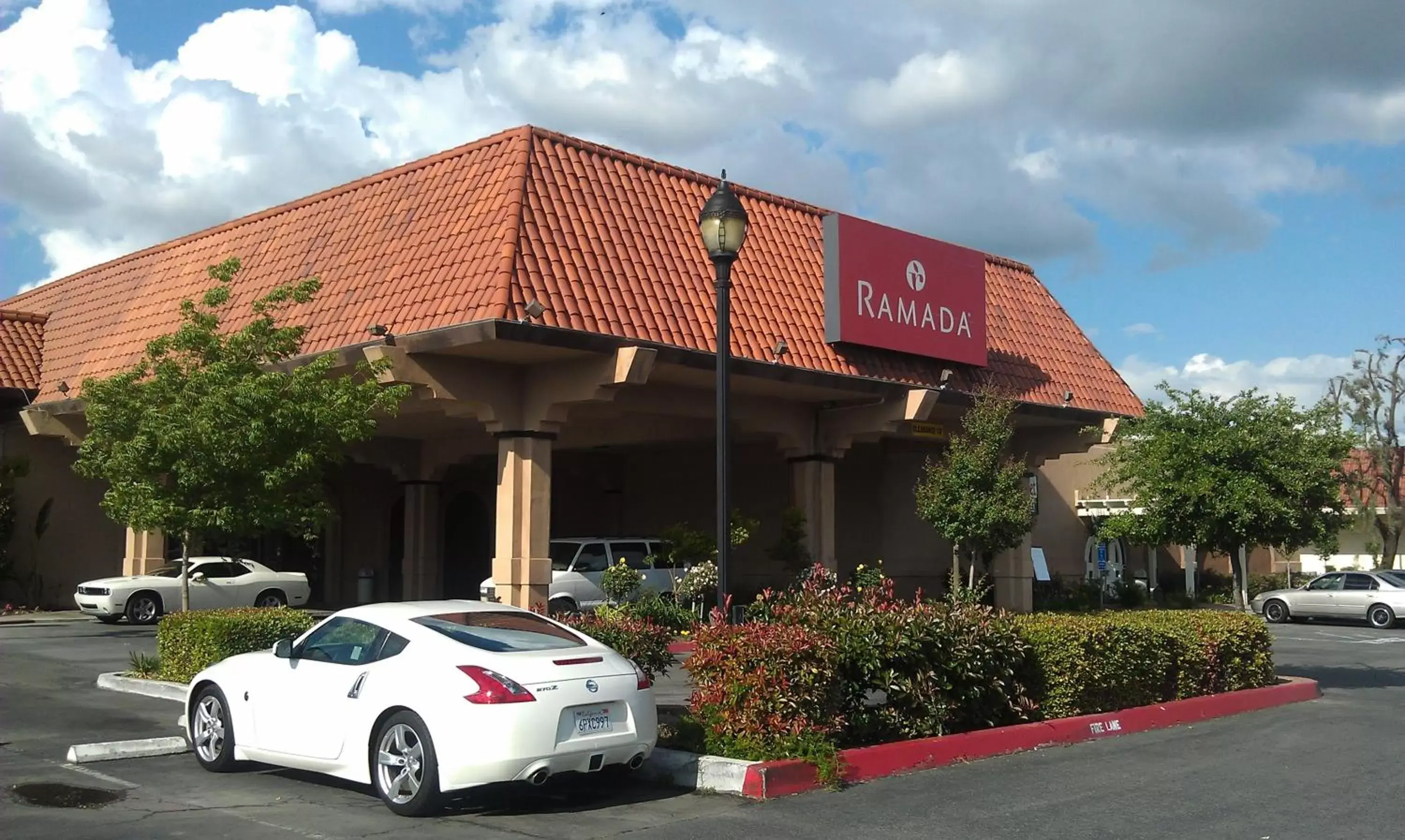 Property building in Ramada by Wyndham Fresno North