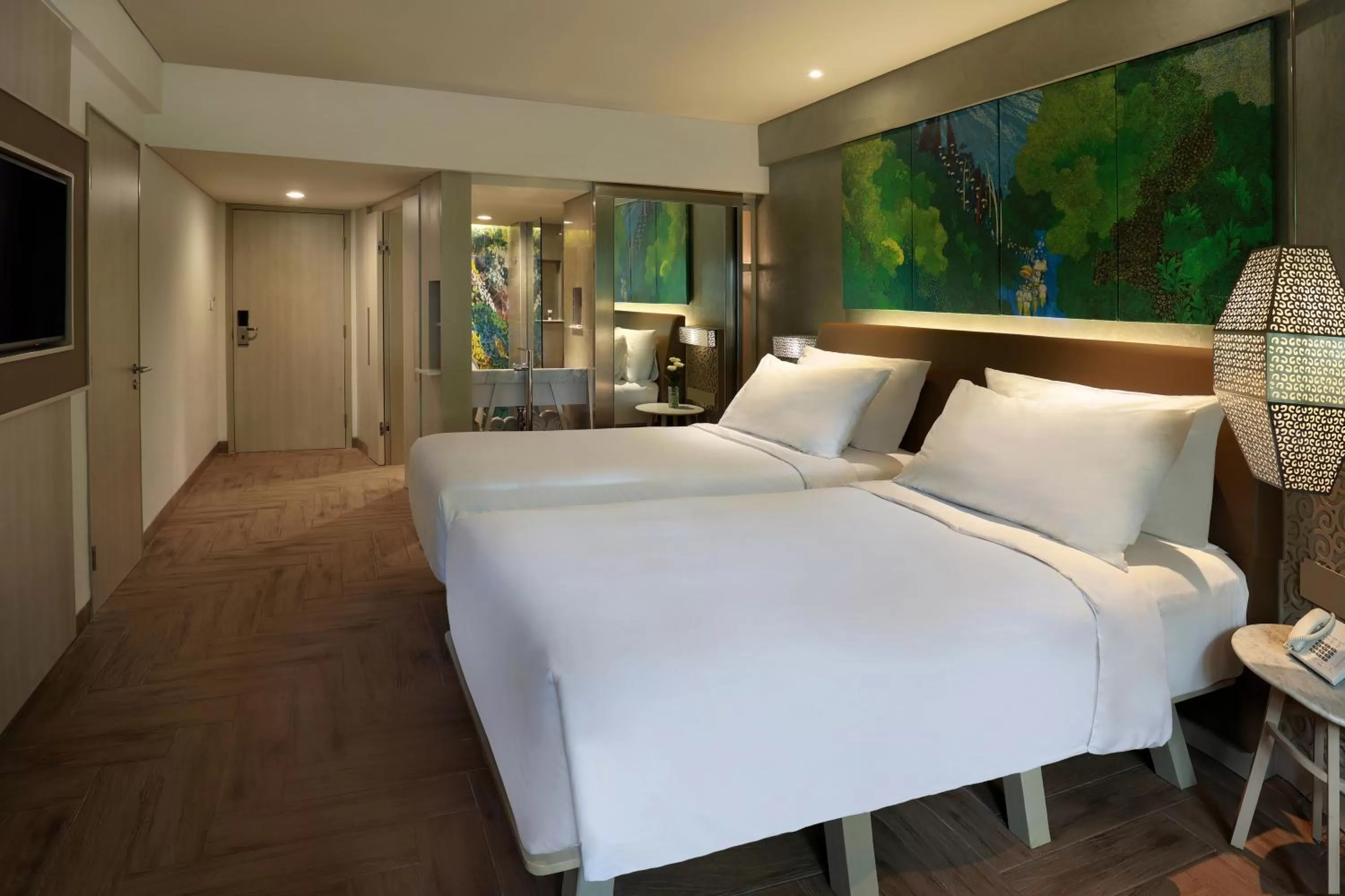 Bed in Mercure Kuta Bali