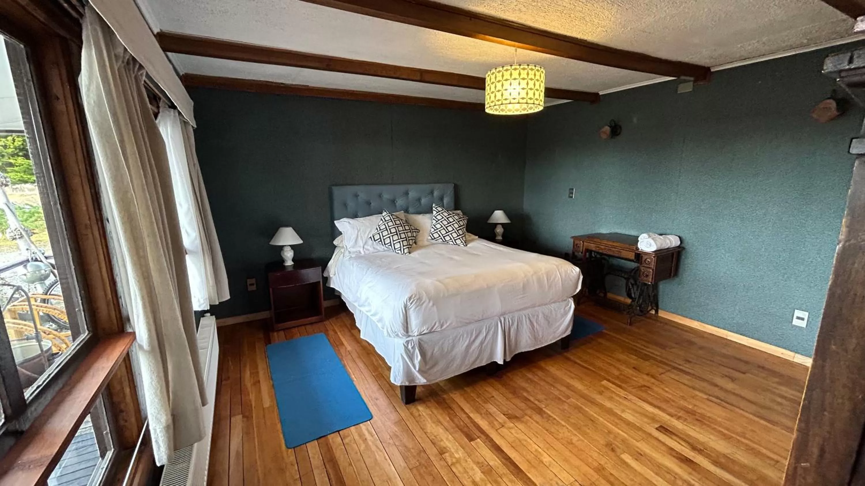 Bed in Hospedaje Isla Magdalena