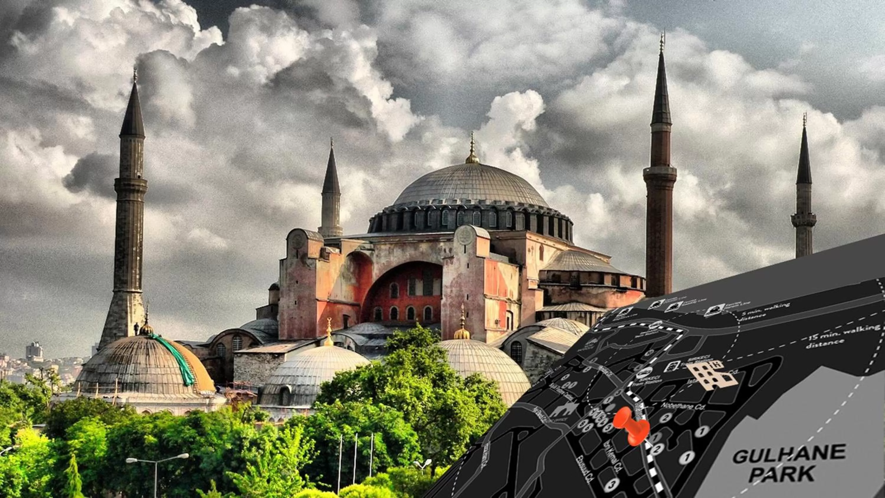 Location in Sirkeci Emek Hotel