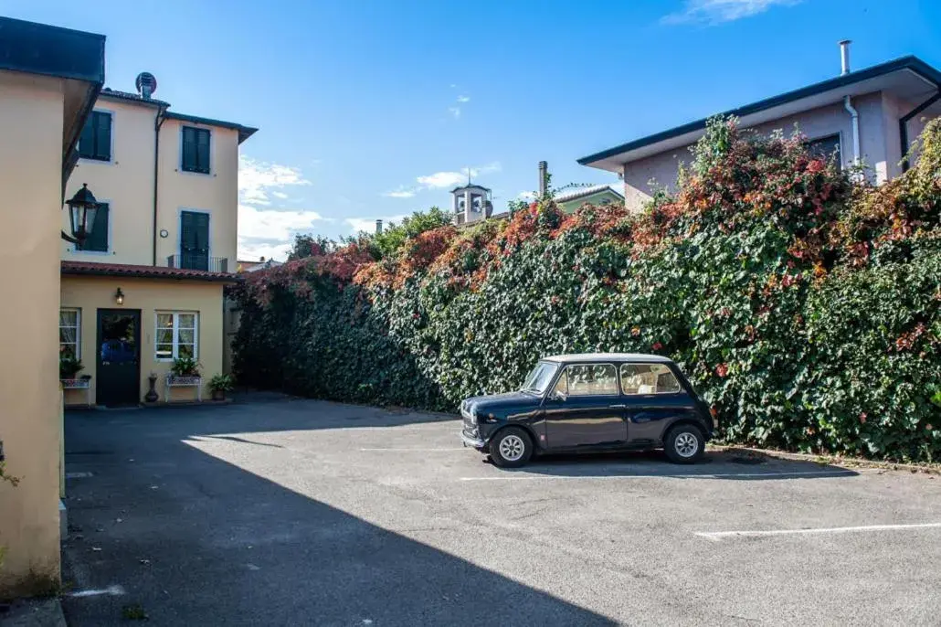 Parking, Property Building in Hotel Melecchi