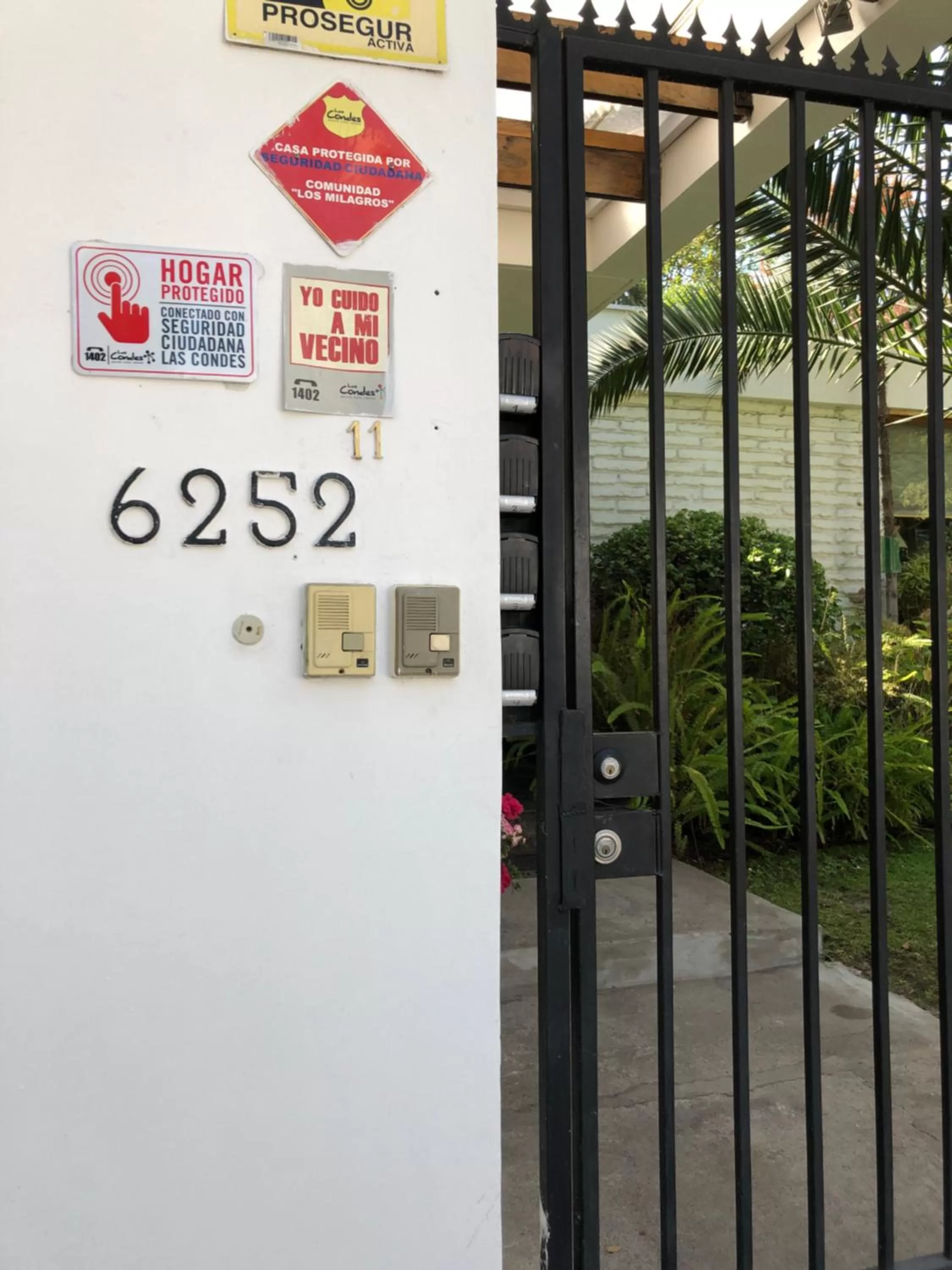 Facade/entrance in Rent apart Las Condes