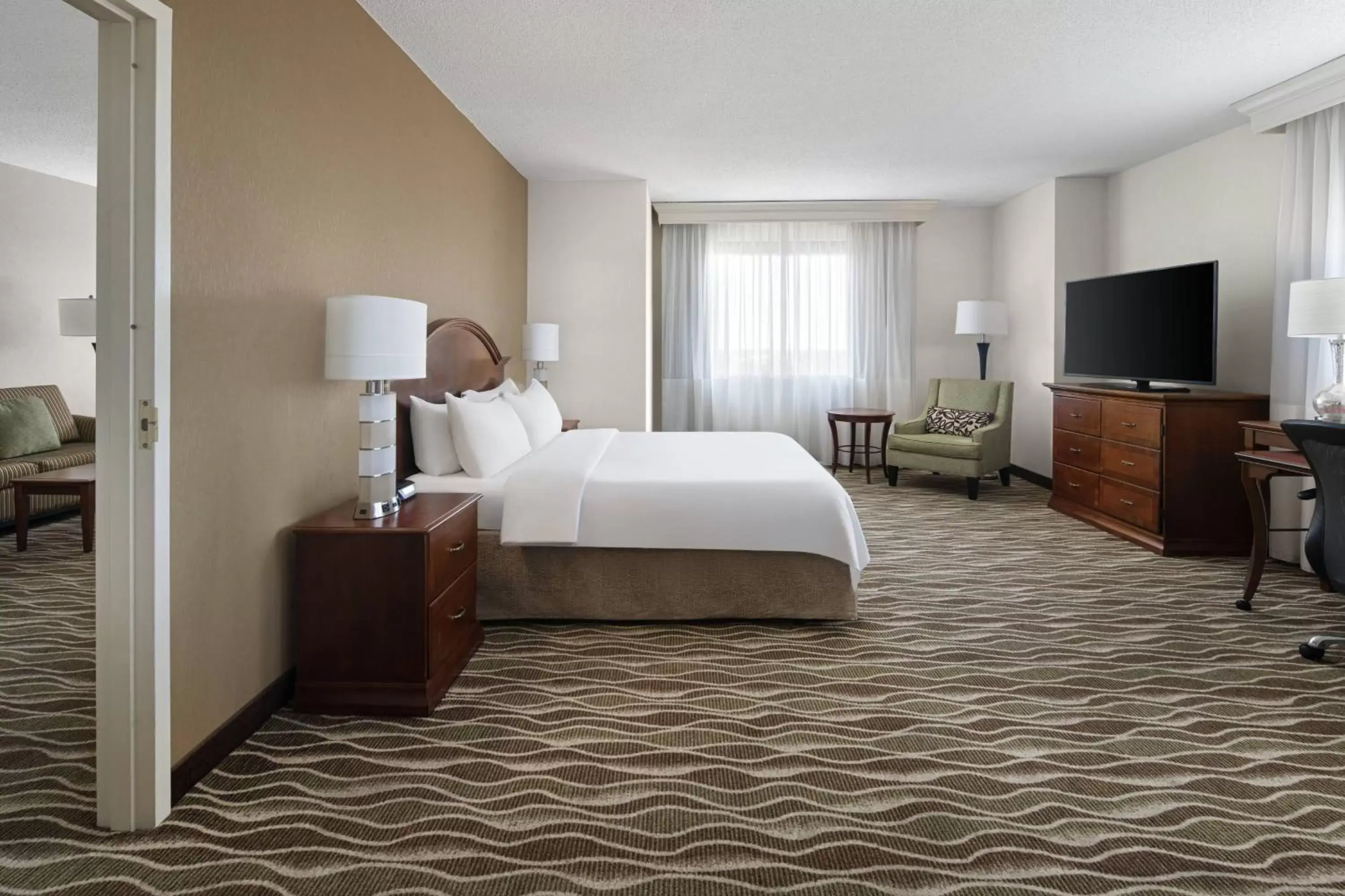 Bedroom, Bed in Spartanburg Marriott