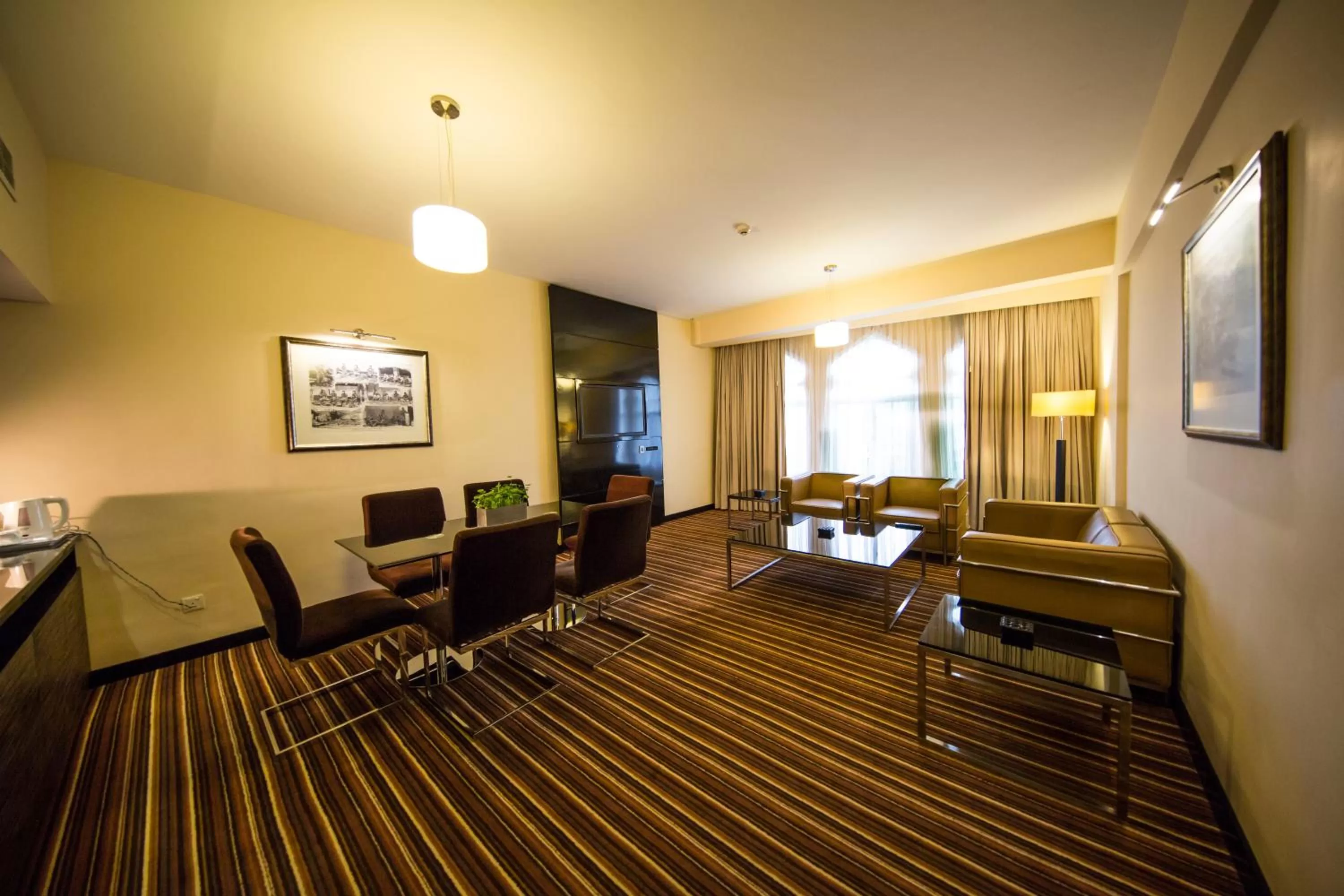 Living room in Ramada Colombo