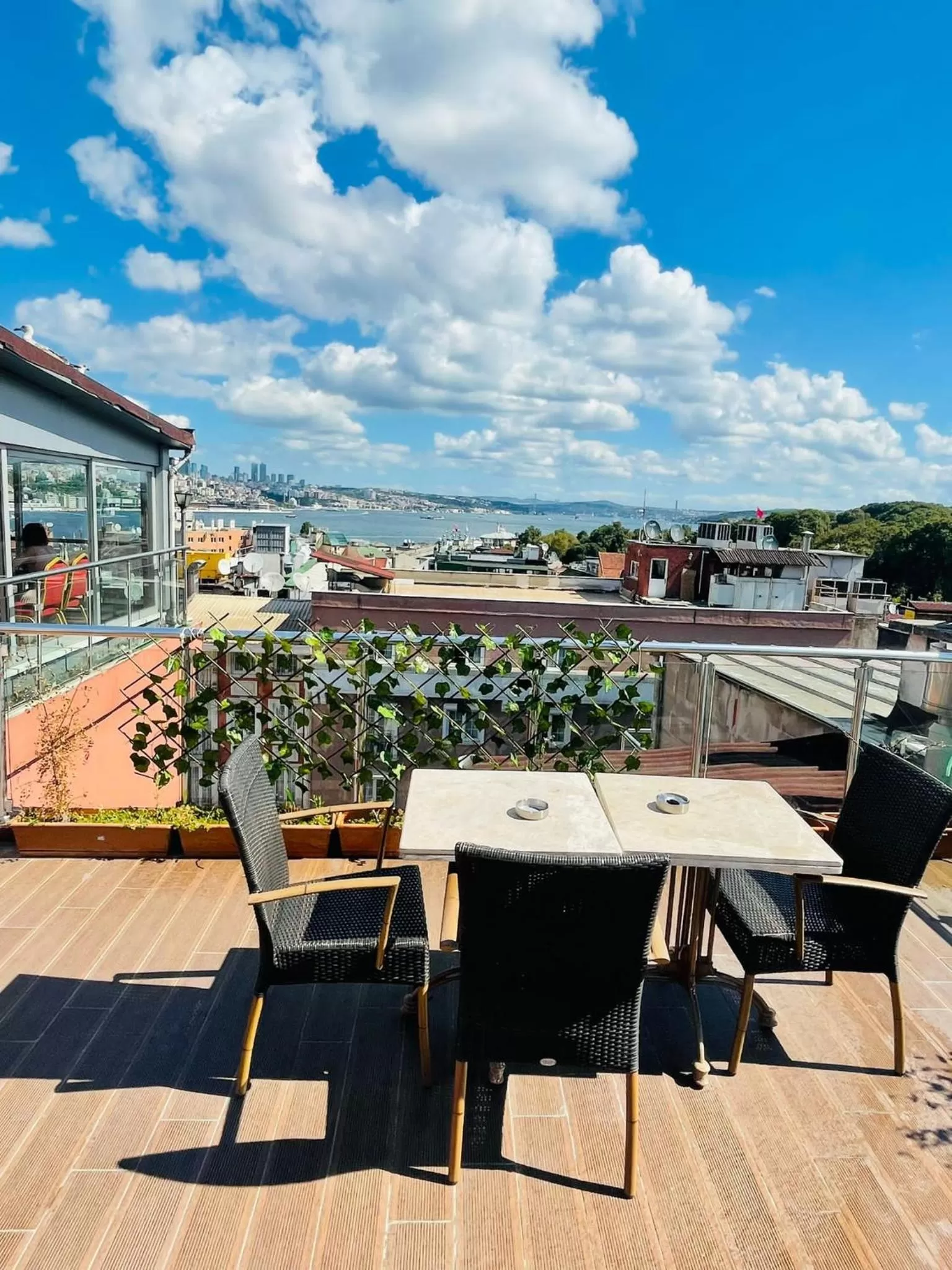 Patio in Sirkeci Park Hotel
