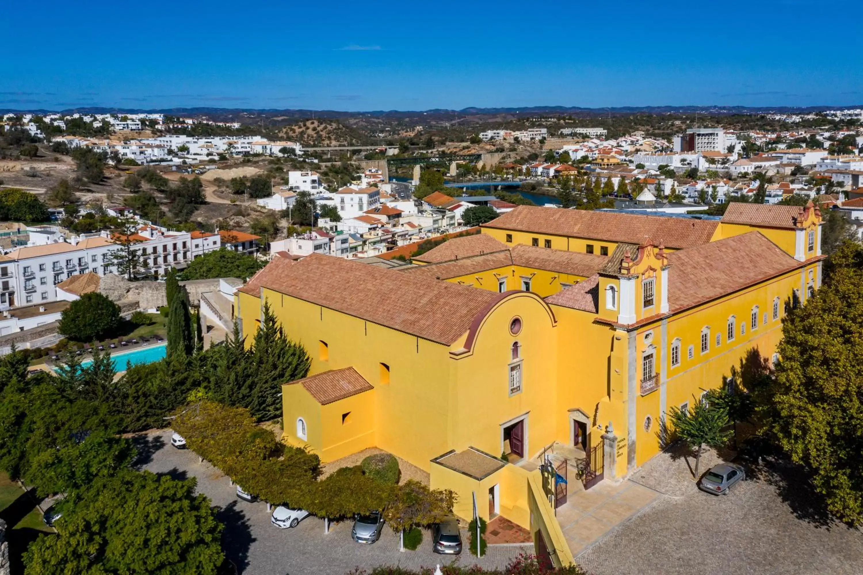 Bird's eye view, Bird's-eye View in Pousada Convento de Tavira
