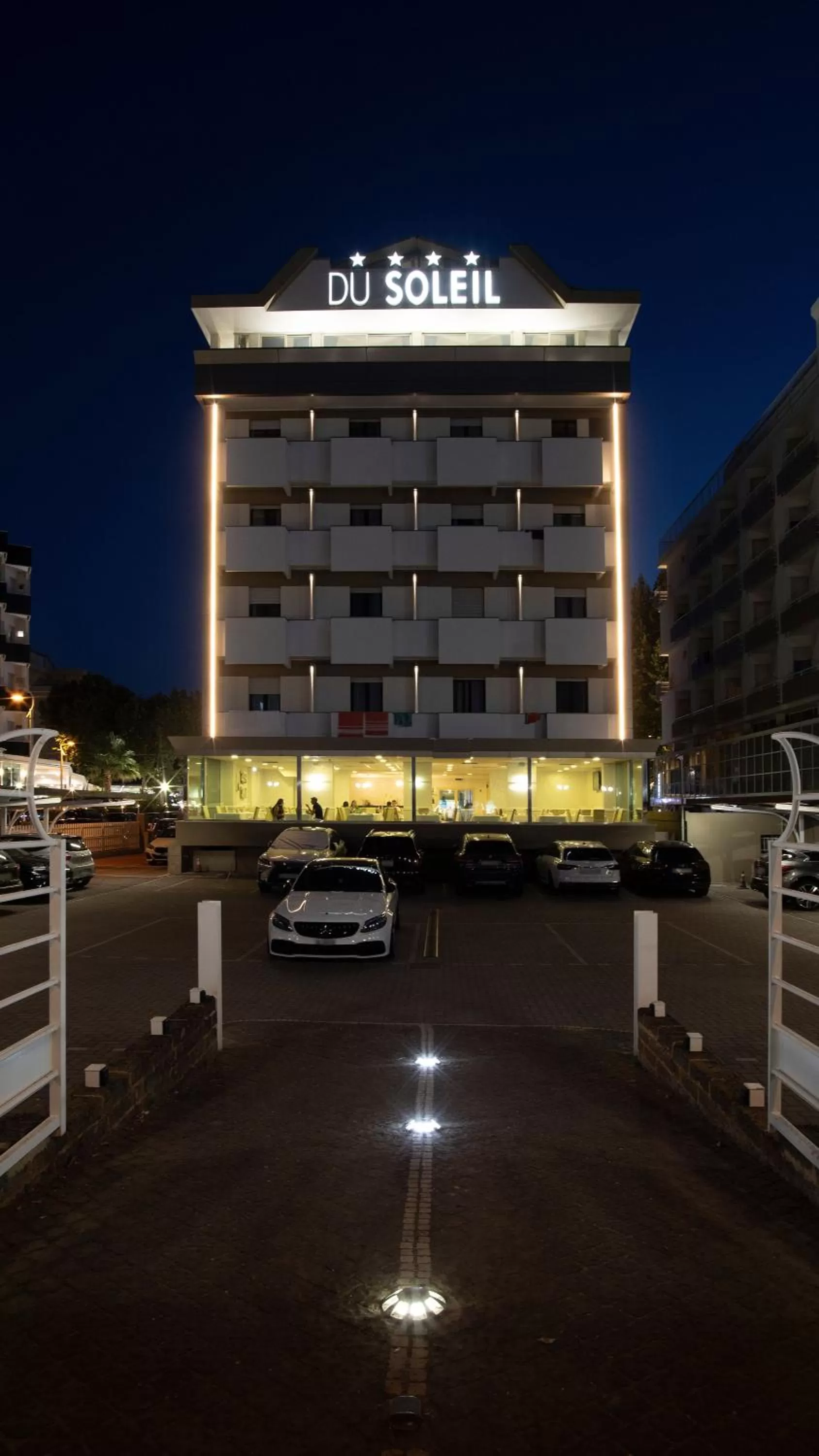 Property building in Hotel Du Soleil