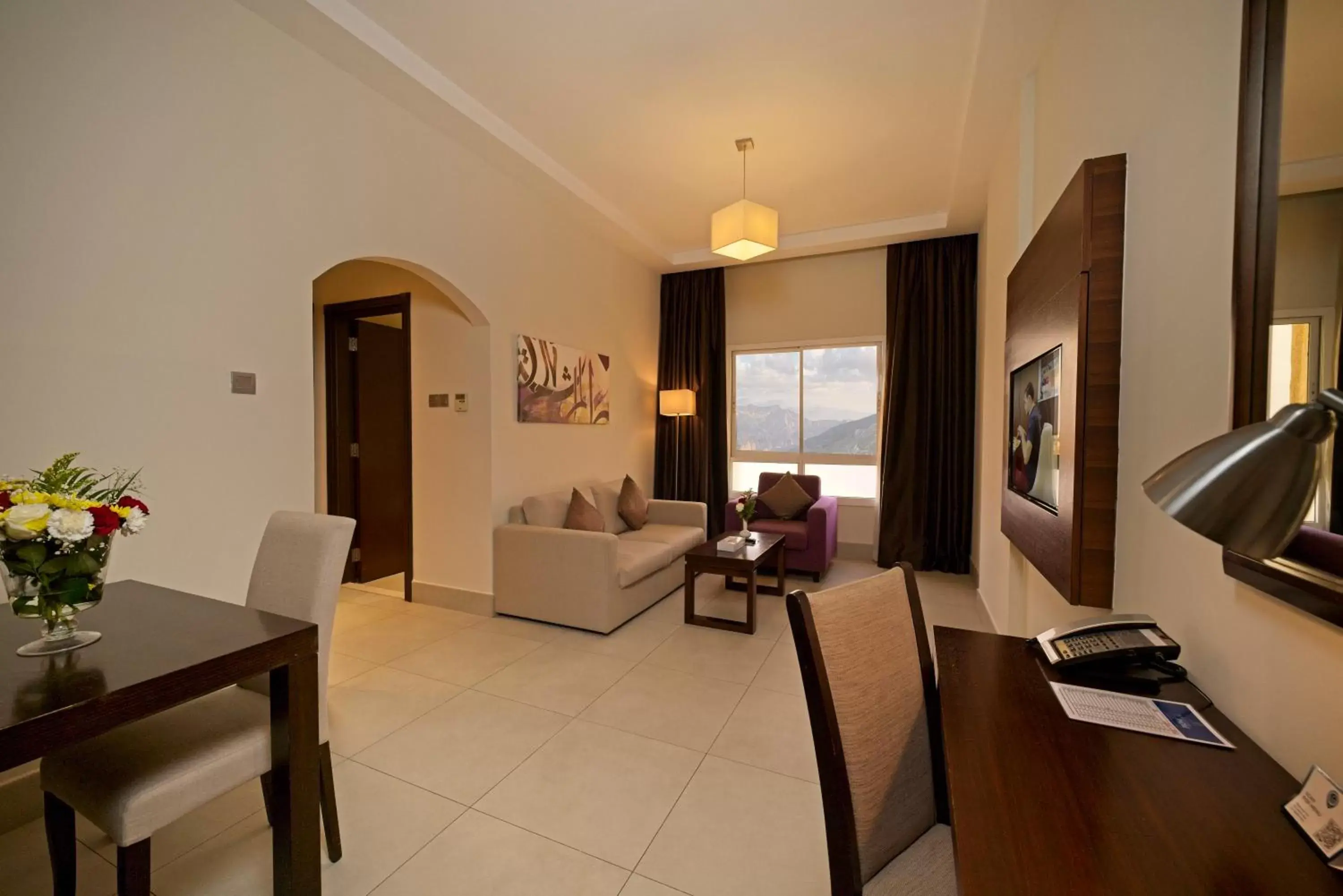 Living room, Seating Area in Action Hotel Ras Al Khaimah