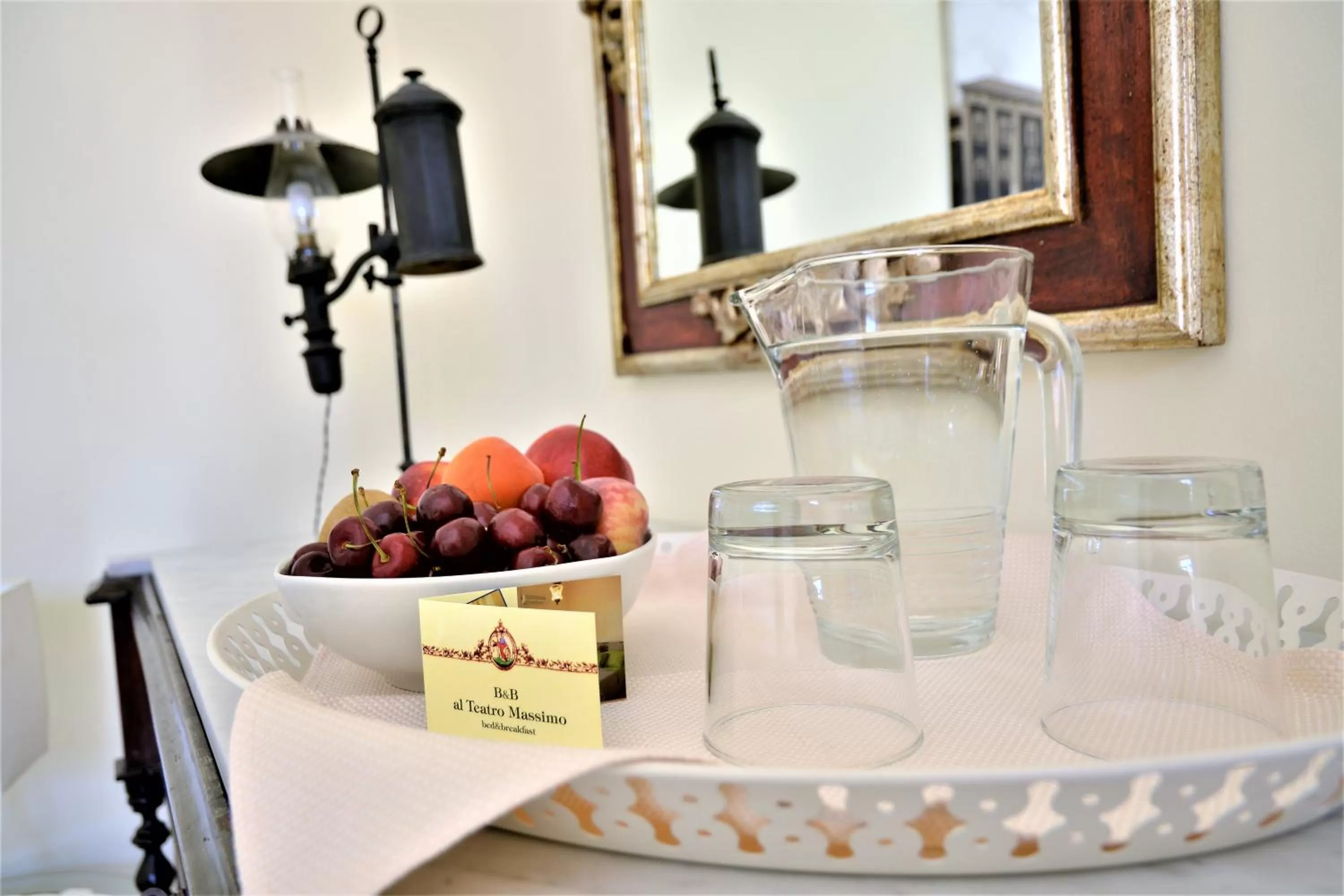 Food in B&B al Teatro Massimo