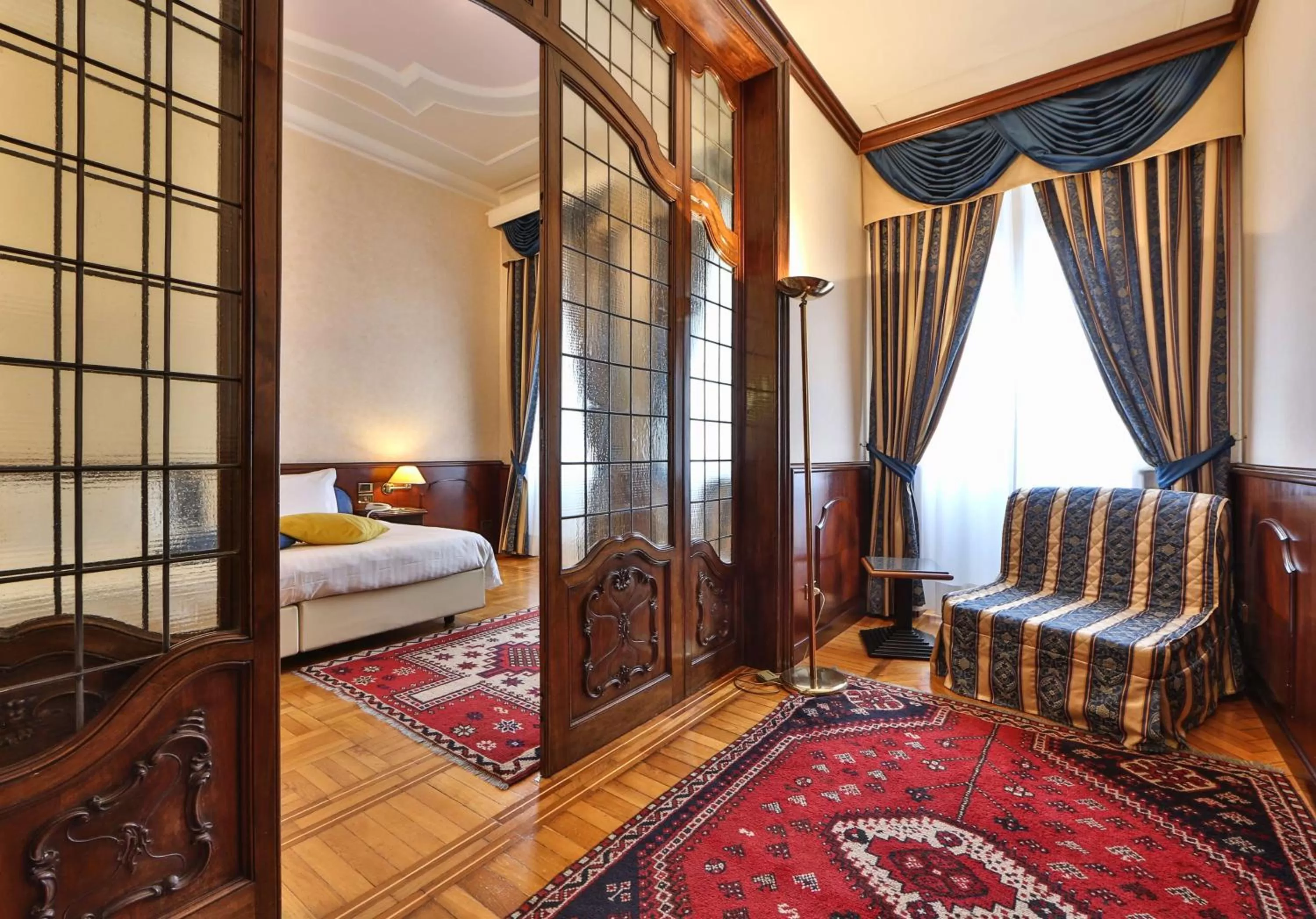 Living room, Bed in Best Western Hotel Moderno Verdi