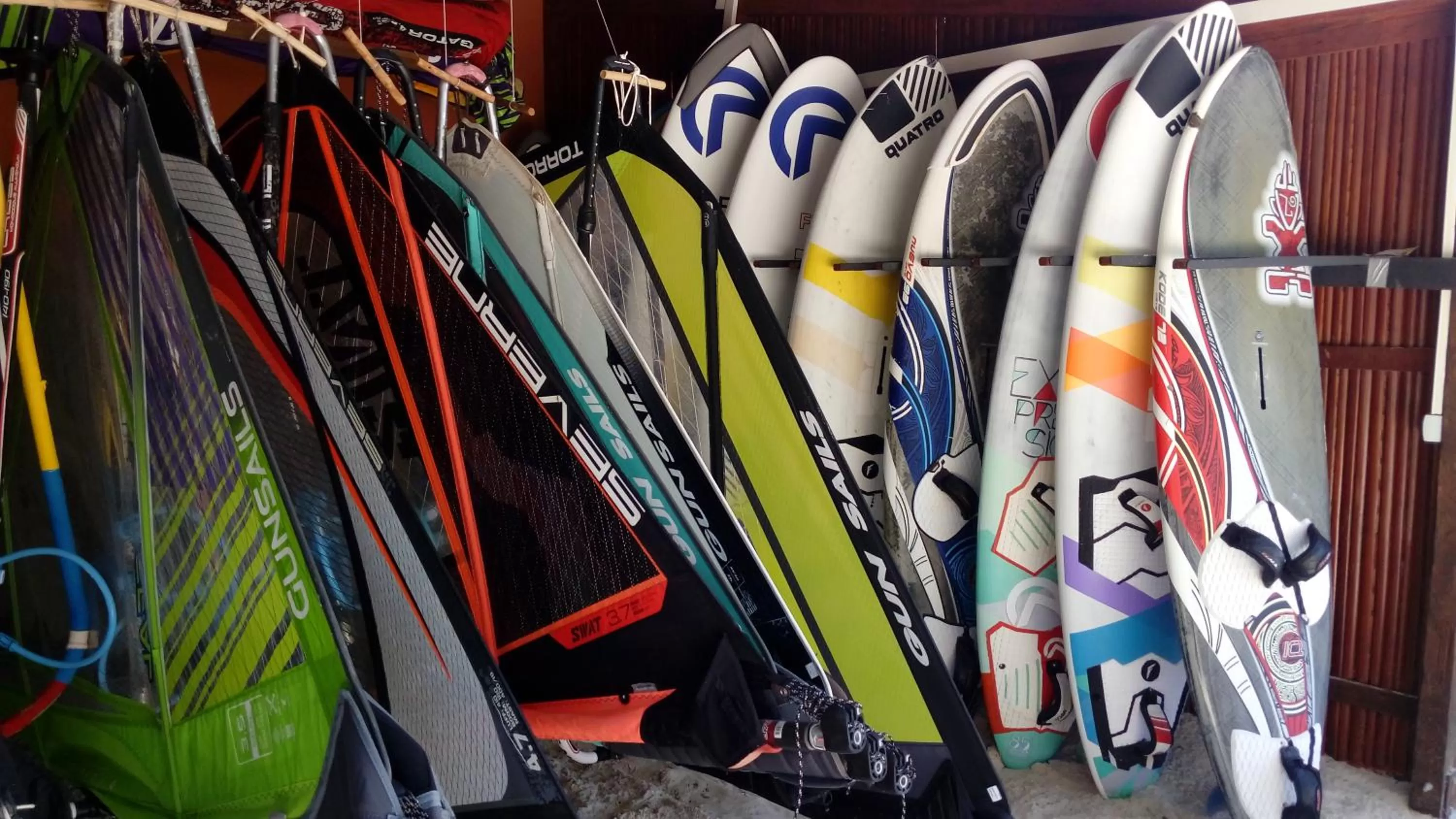 Windsurfing in Hotel Lakana Ramena