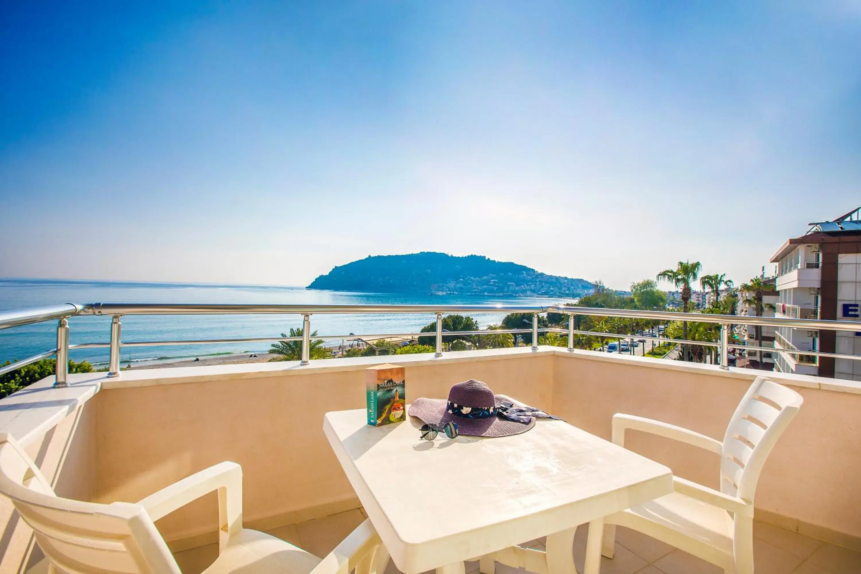 Sea view, Balcony/Terrace in Hawaii Suite Beach Hotel