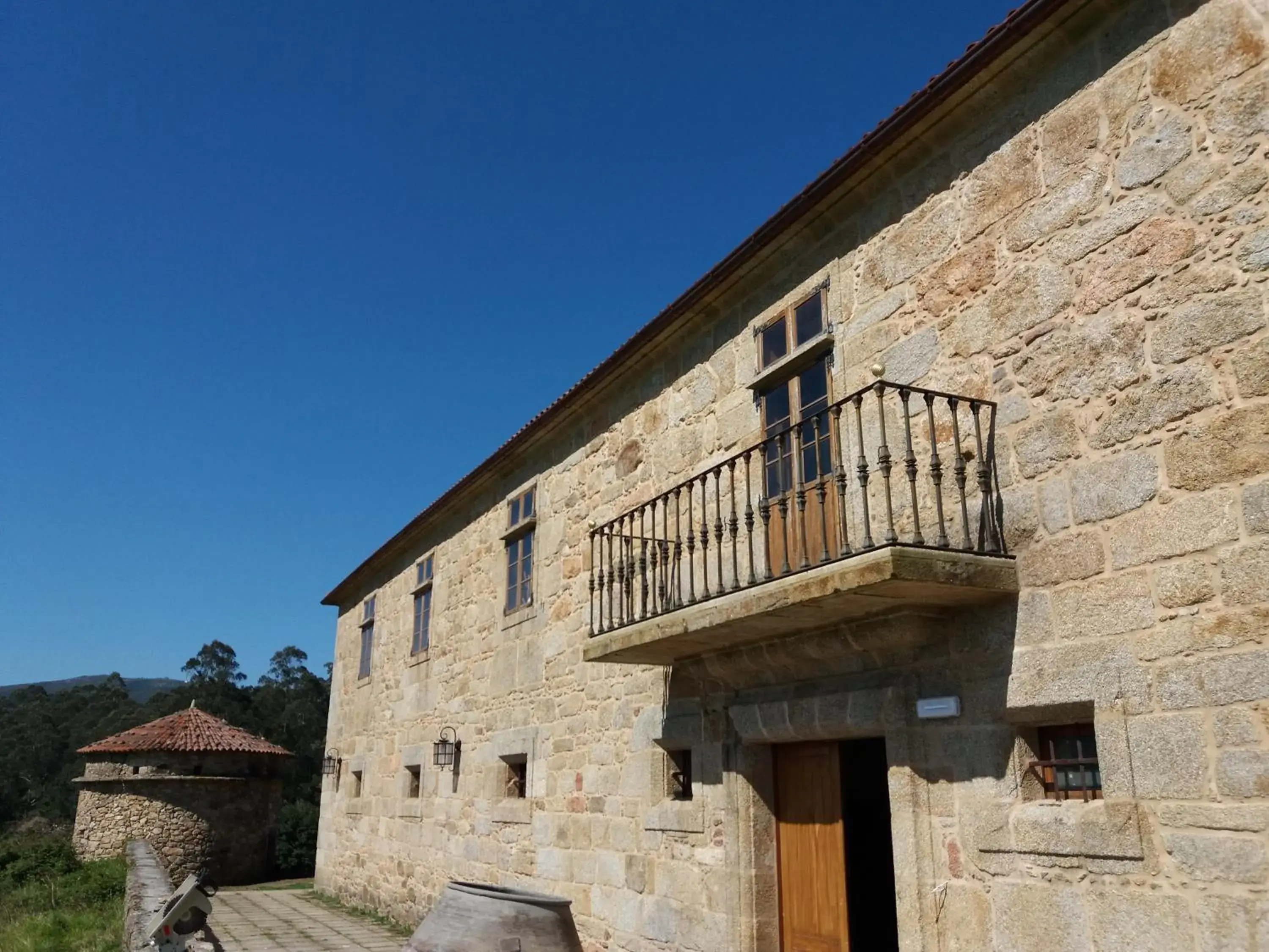 Facade/entrance, Property Building in Hostel Monasterio de Moraime