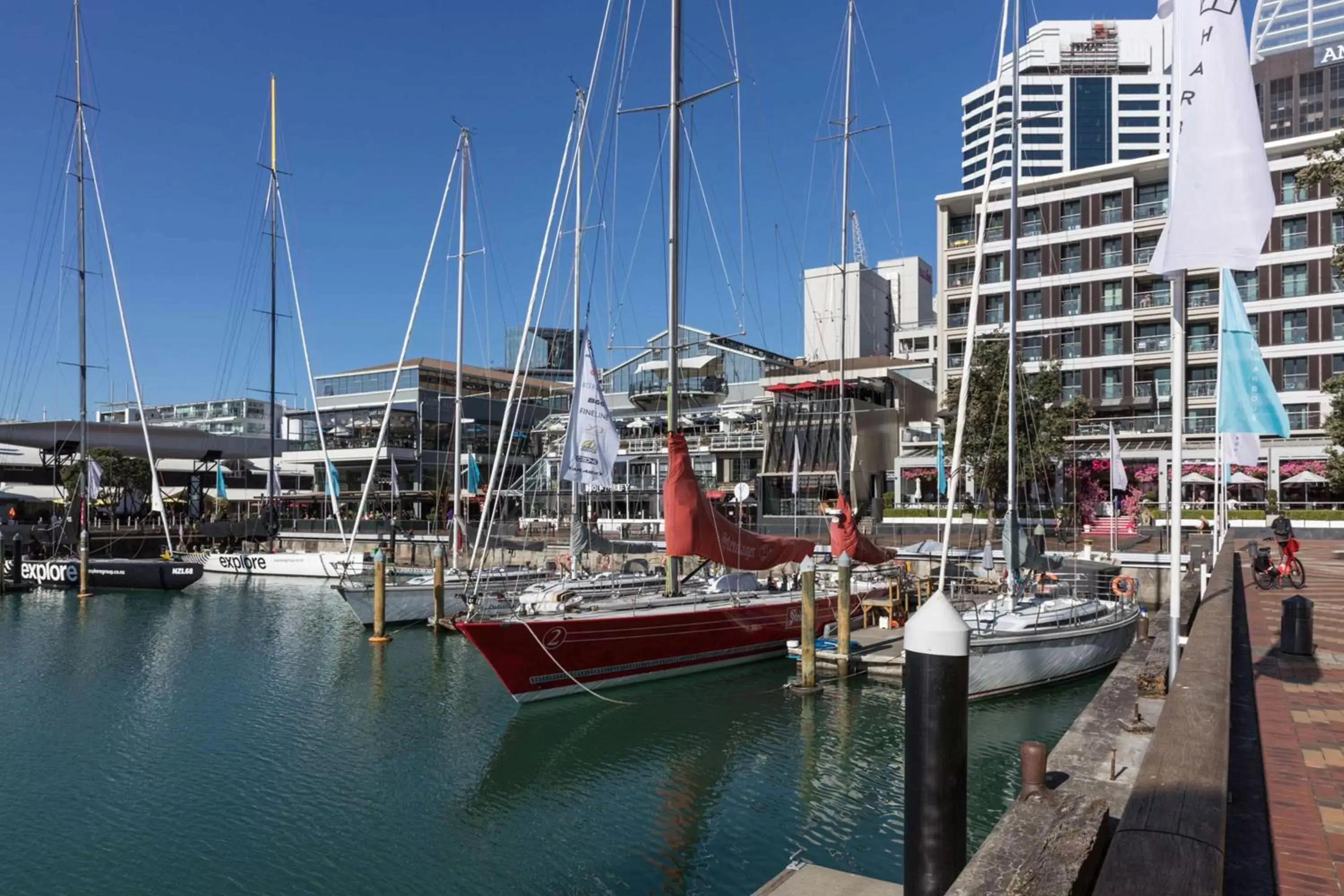 Nearby landmark, Neighborhood in QT Auckland