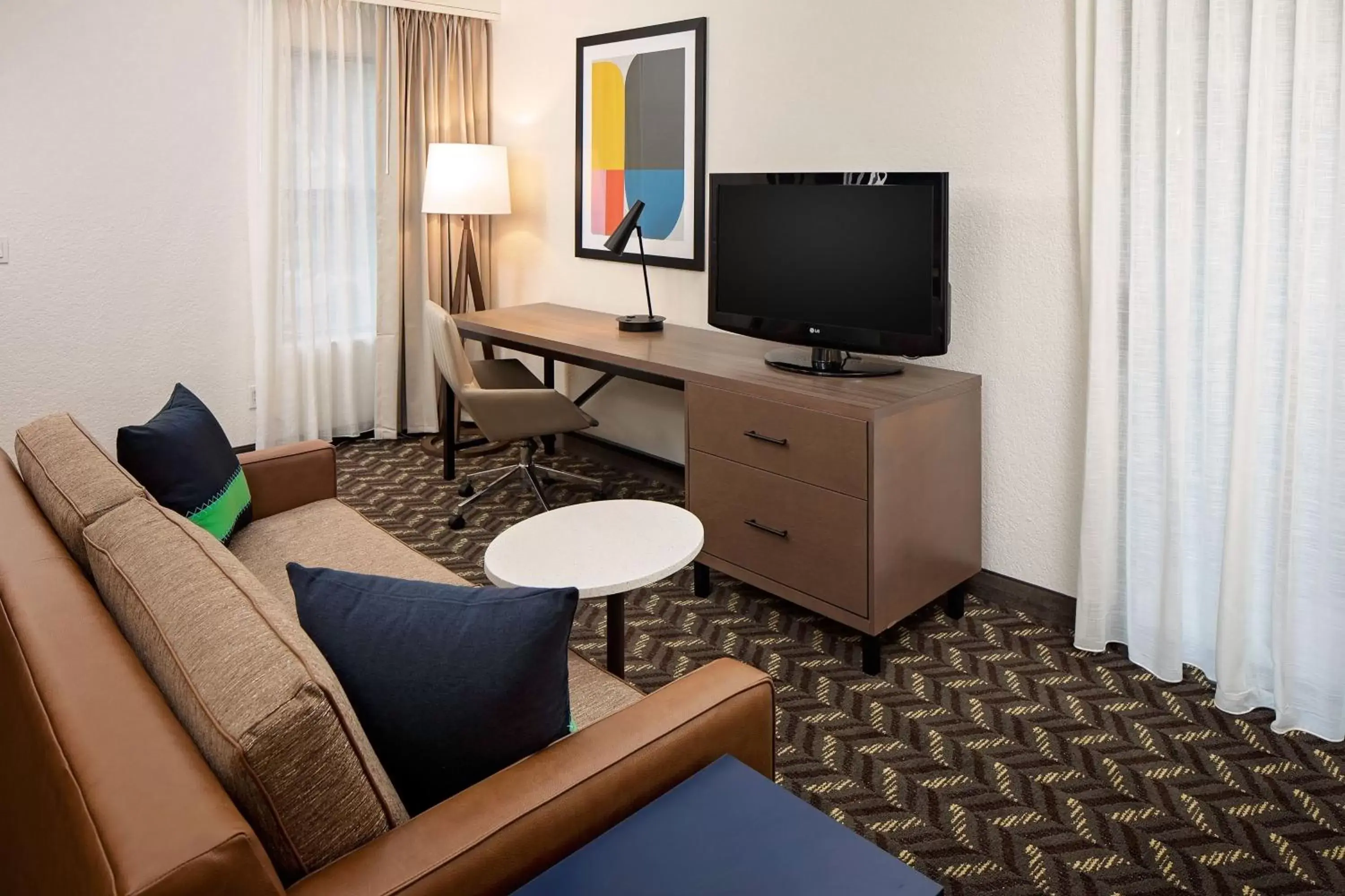 Photo of the whole room, TV/Entertainment Center in Residence Inn Sunnyvale Silicon Valley I