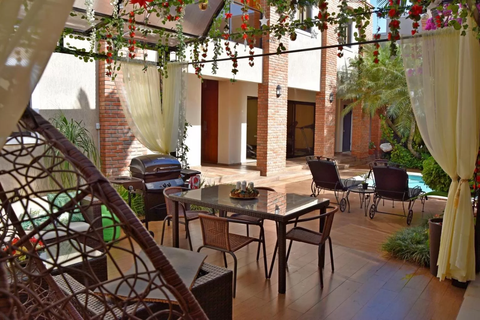 Patio in Posada del Cielo