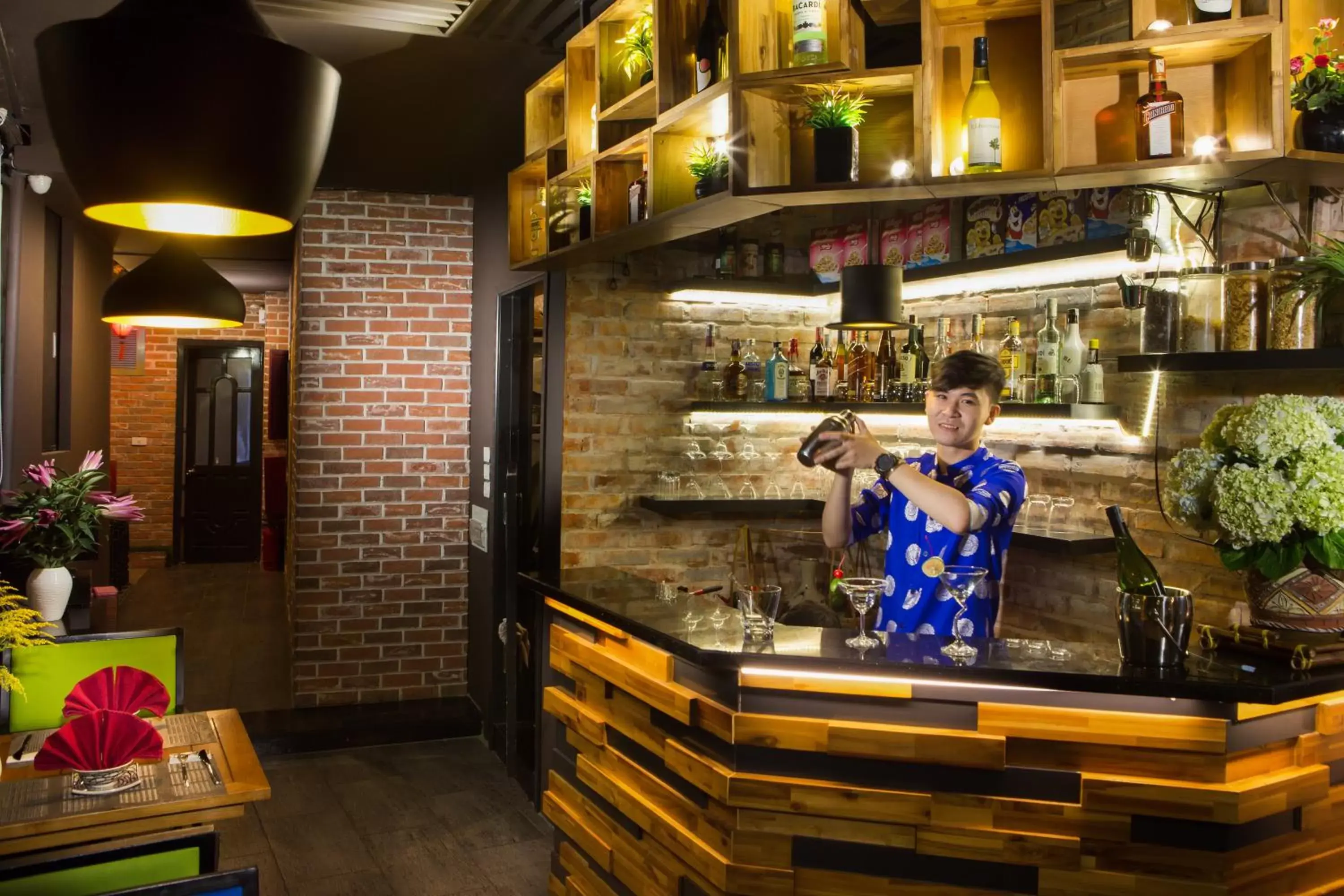 Lounge or bar in Hanoi La Selva Hotel Lounge or bar in Hanoi La Selva Hotel