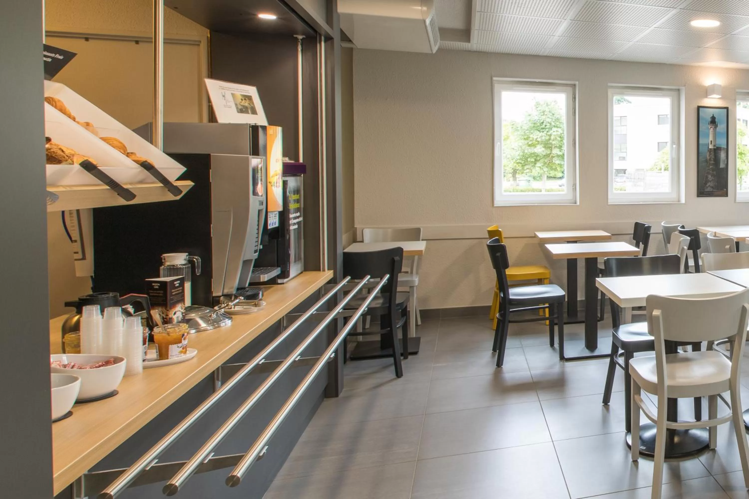 Buffet breakfast in B&B HOTEL Lorient Caudan